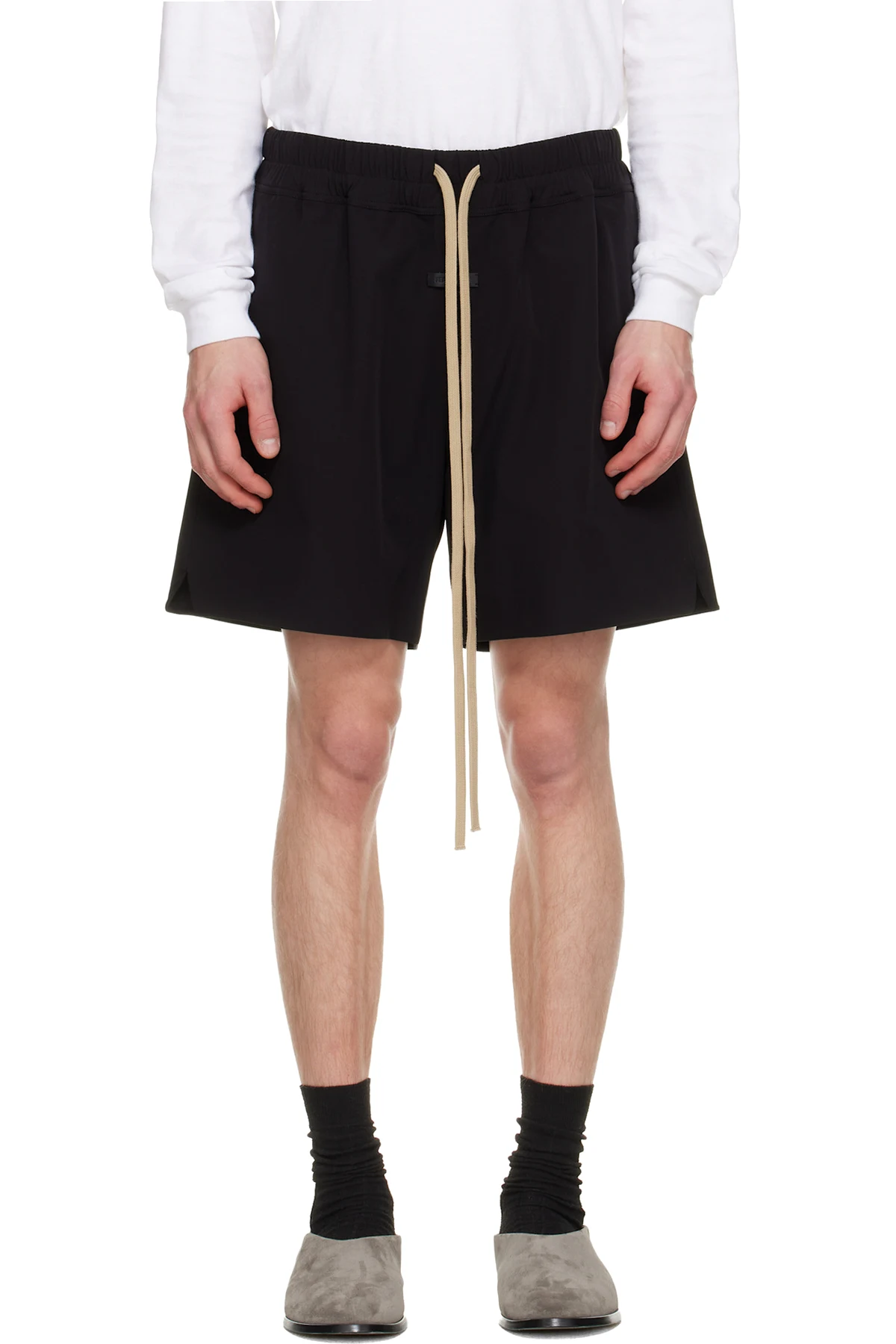 Black Tech Running Shorts