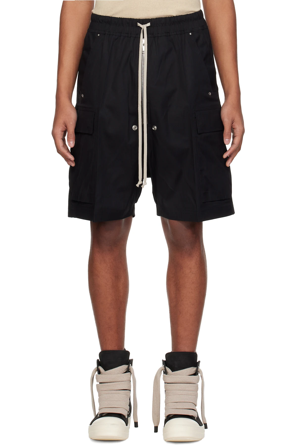 Black Temple Cargobela Shorts