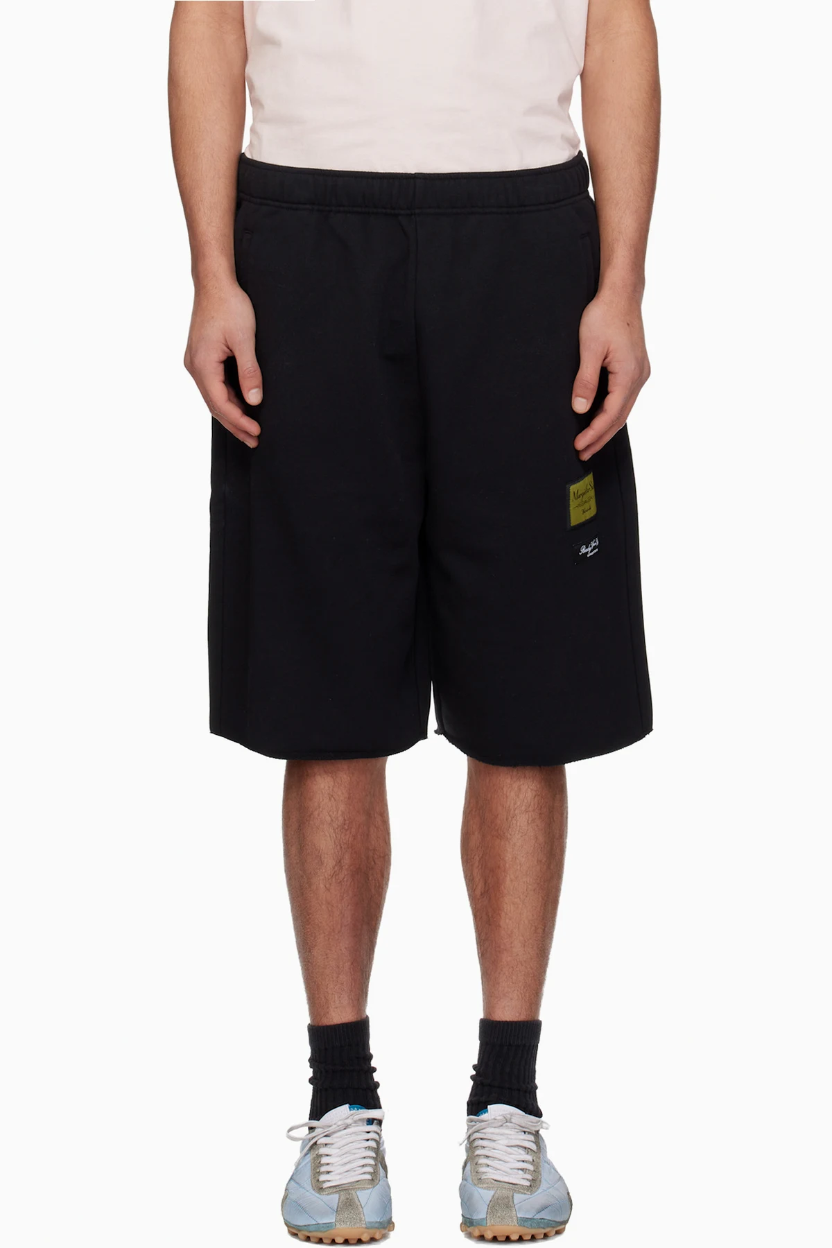 Black Label Patch Shorts