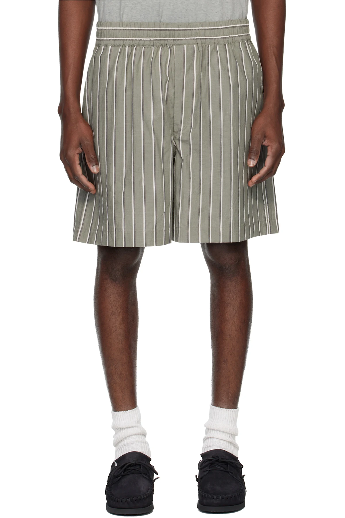 Gray Vataya Shorts