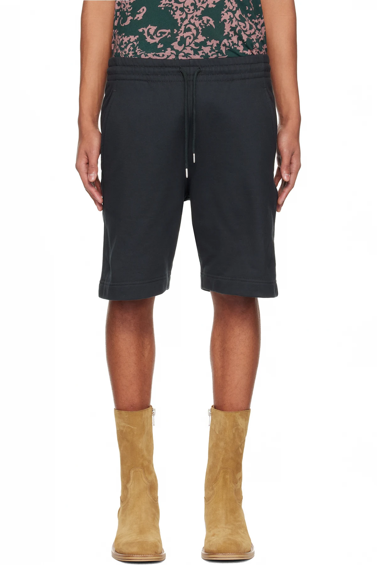 Black Drawstring Shorts