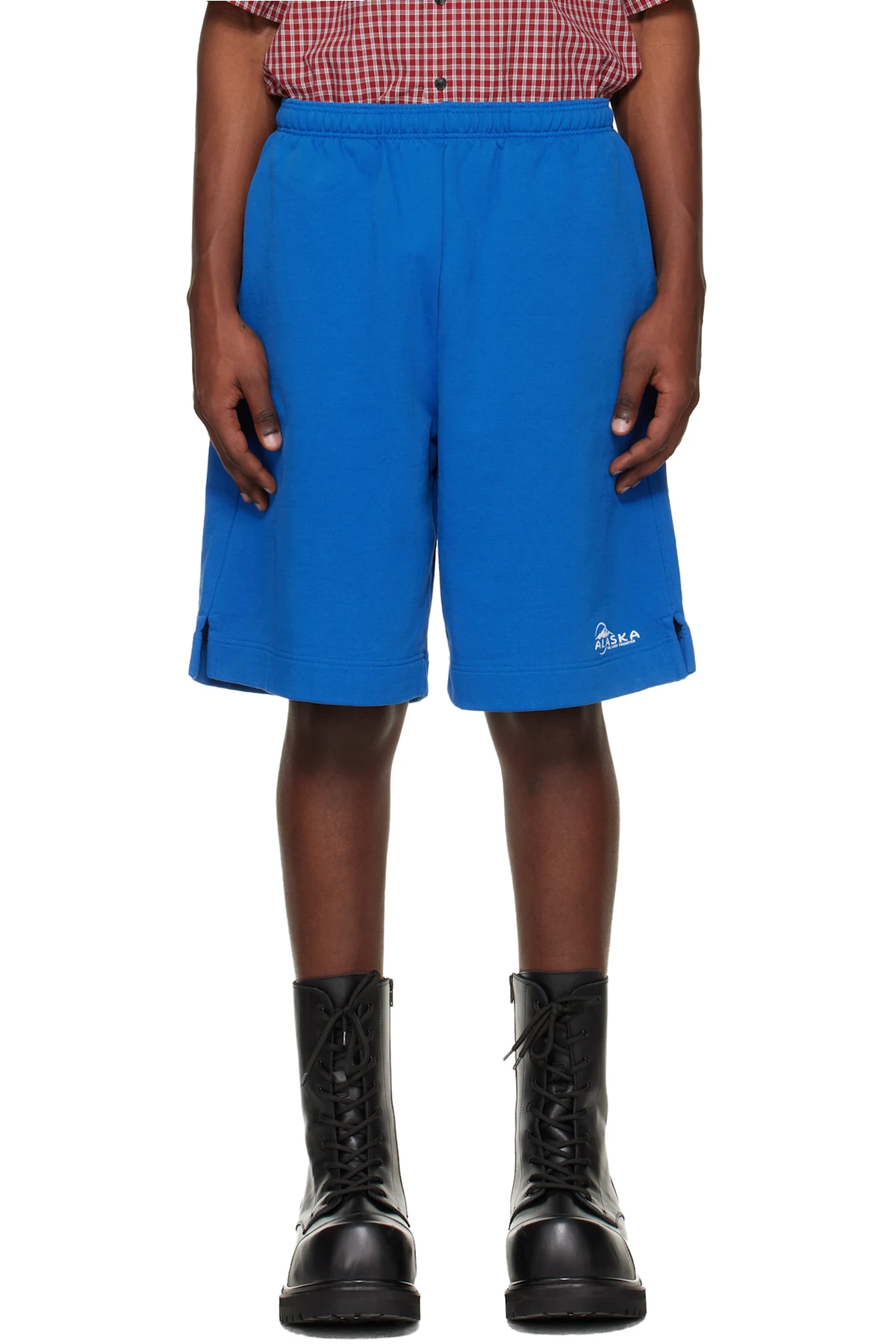 Blue 'Alaska' Tourist Shorts