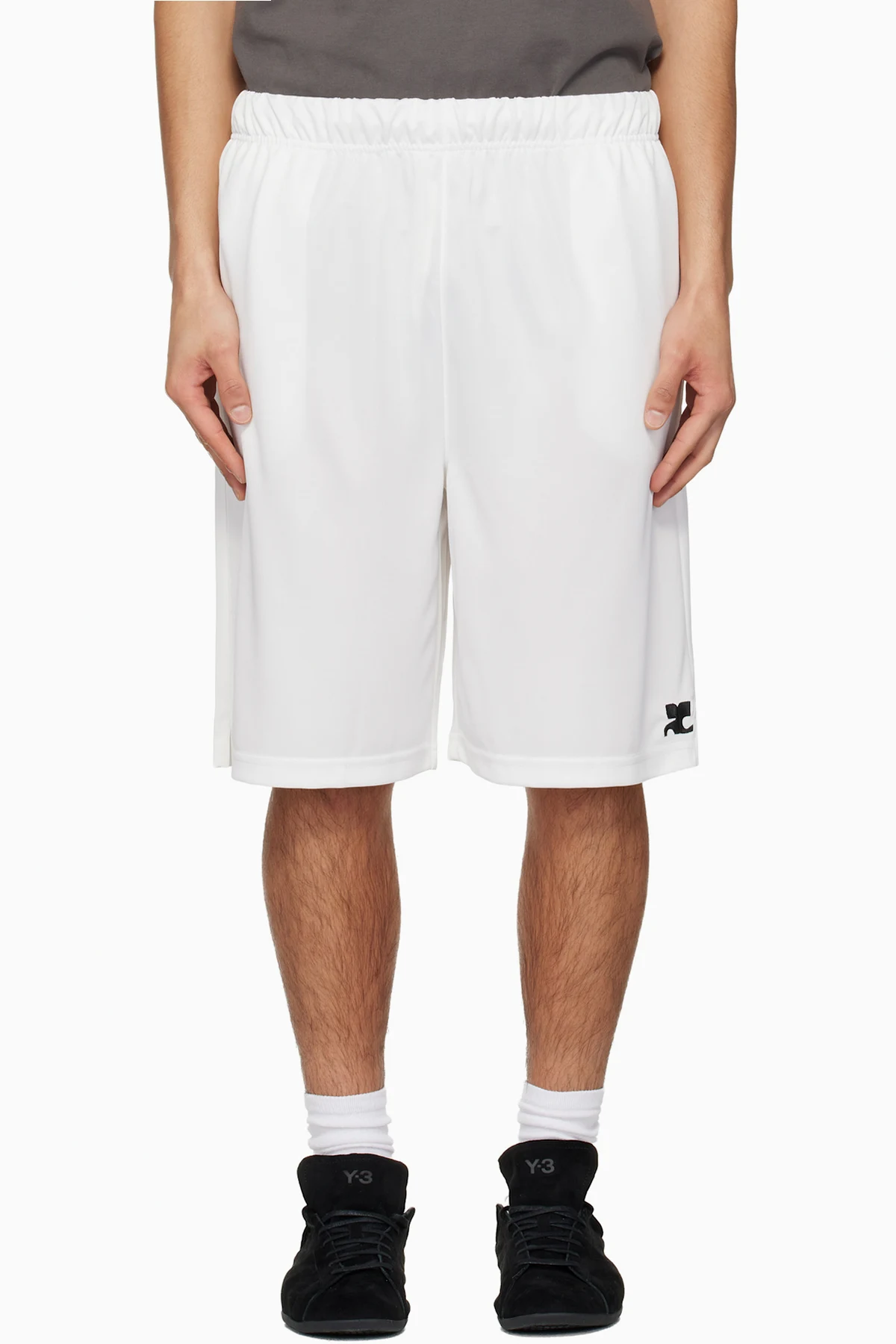 White Sports Shorts