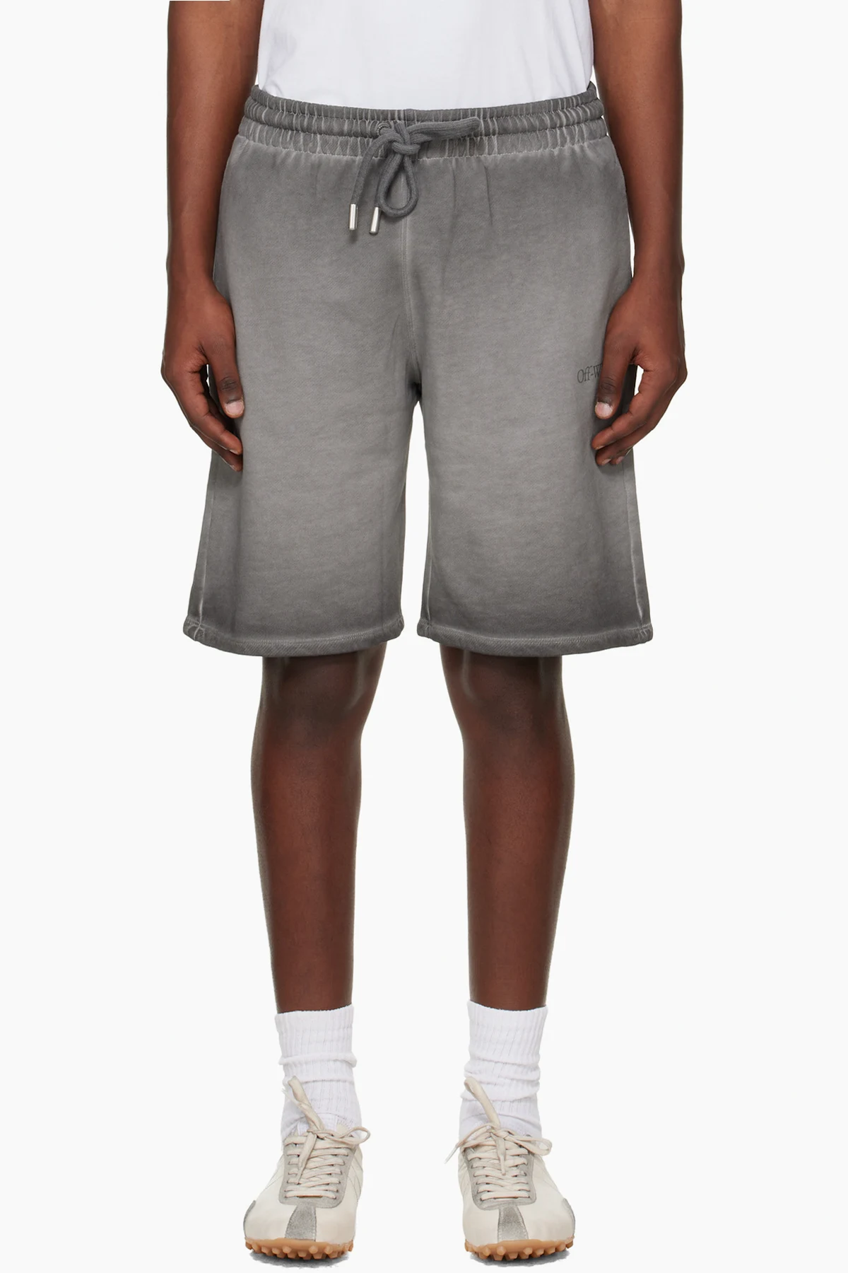 Gray Laundry Diagonal Skate Sweat Shorts
