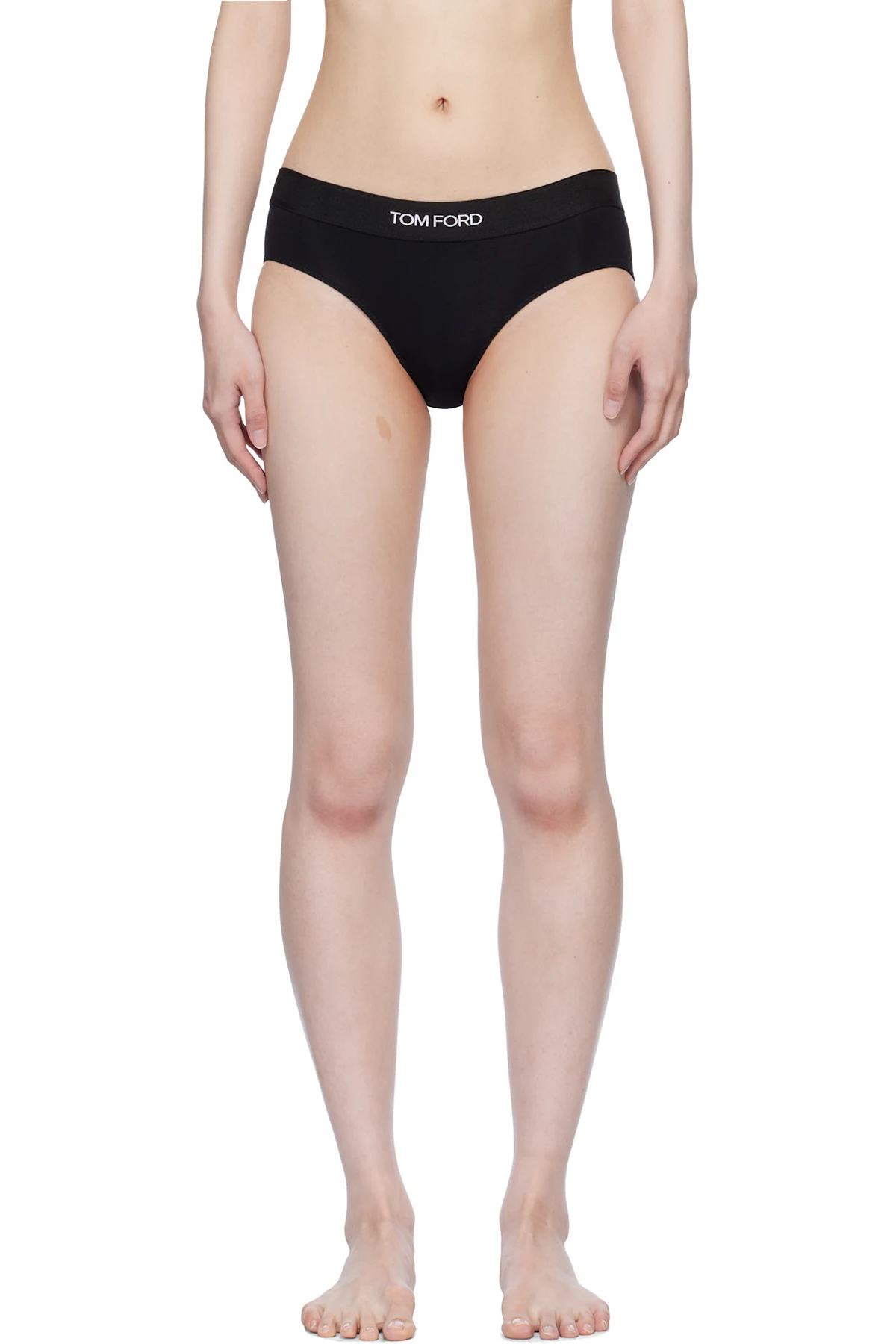Black Modal Signature Boy Shorts