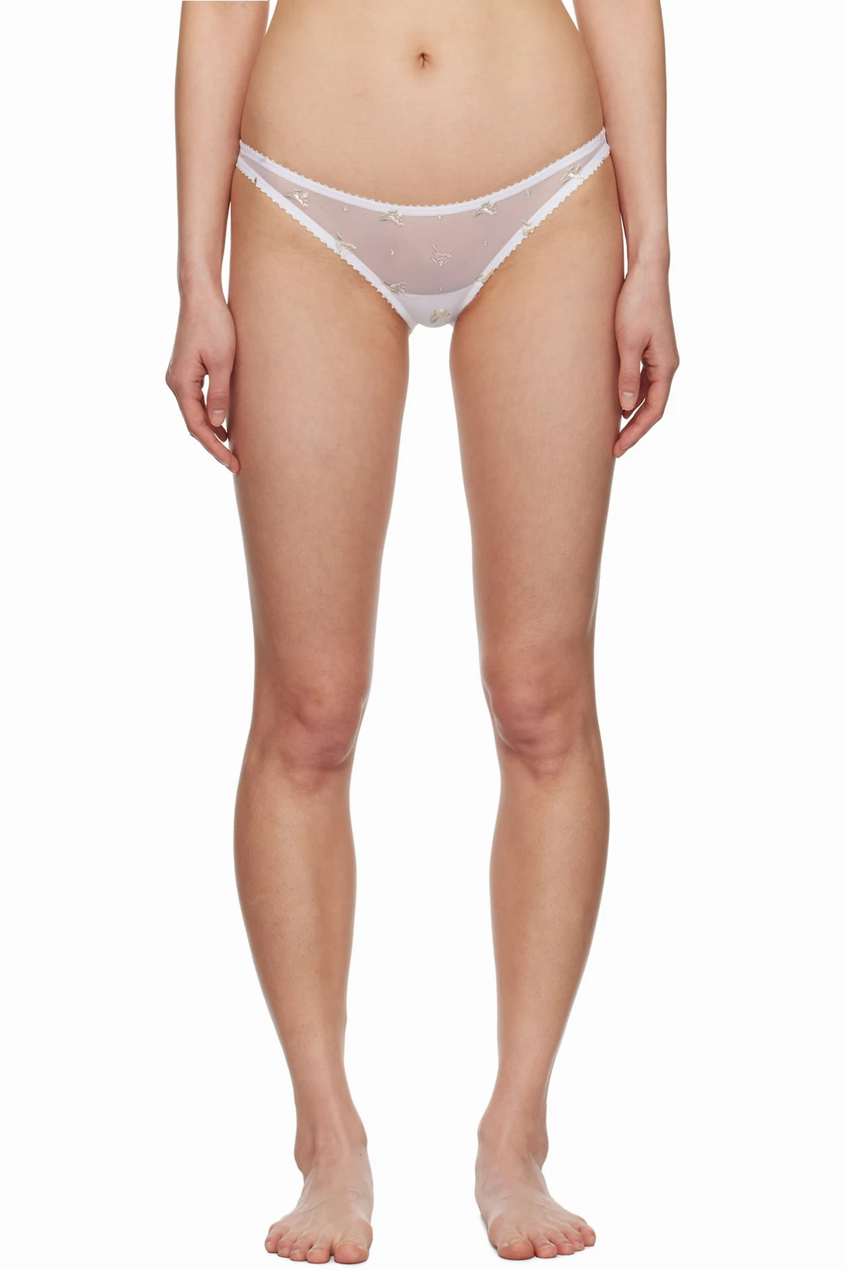 White Rebecca Mini Thong