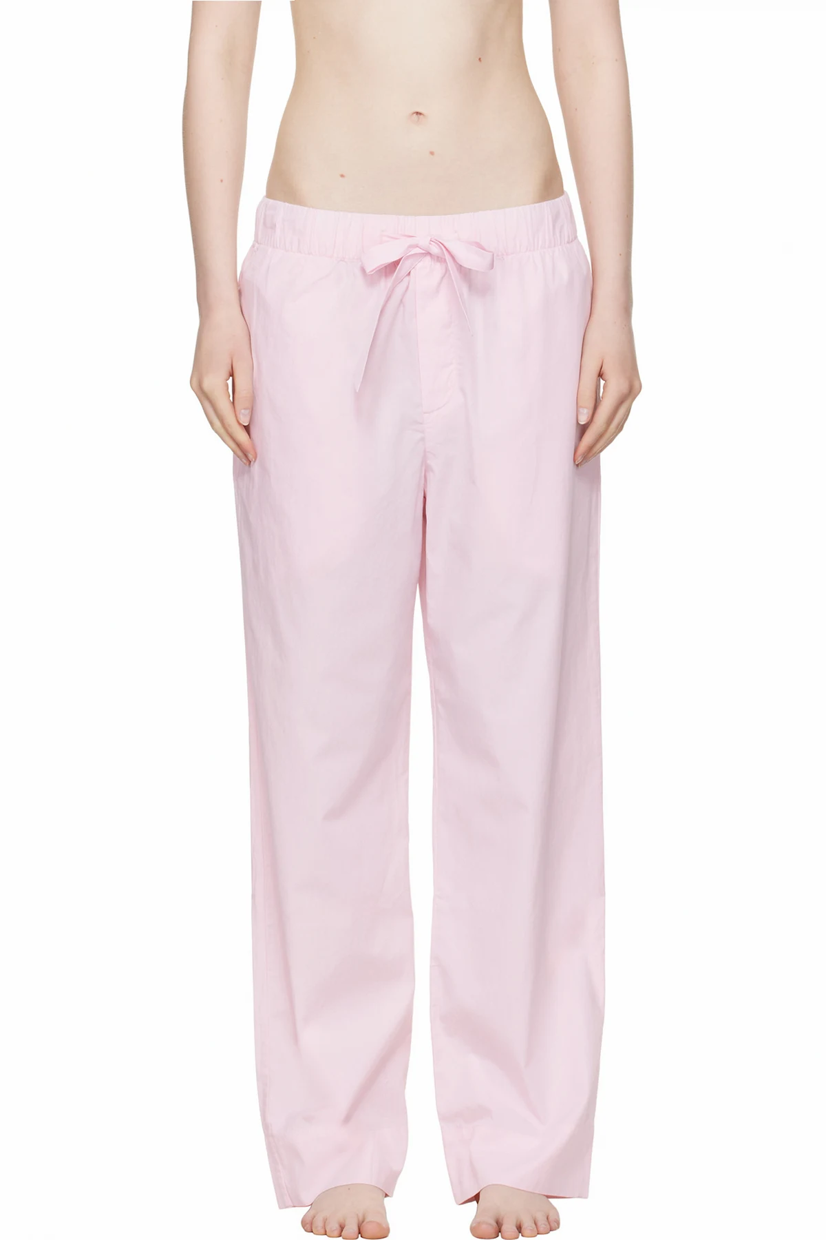 Pink Poplin Pyjama Pants