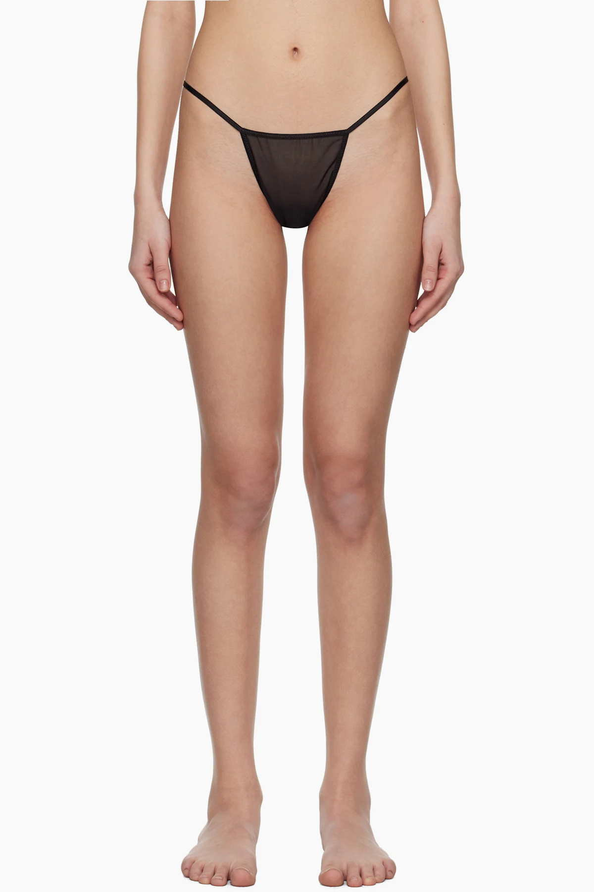 Black Doux Slip Briefs