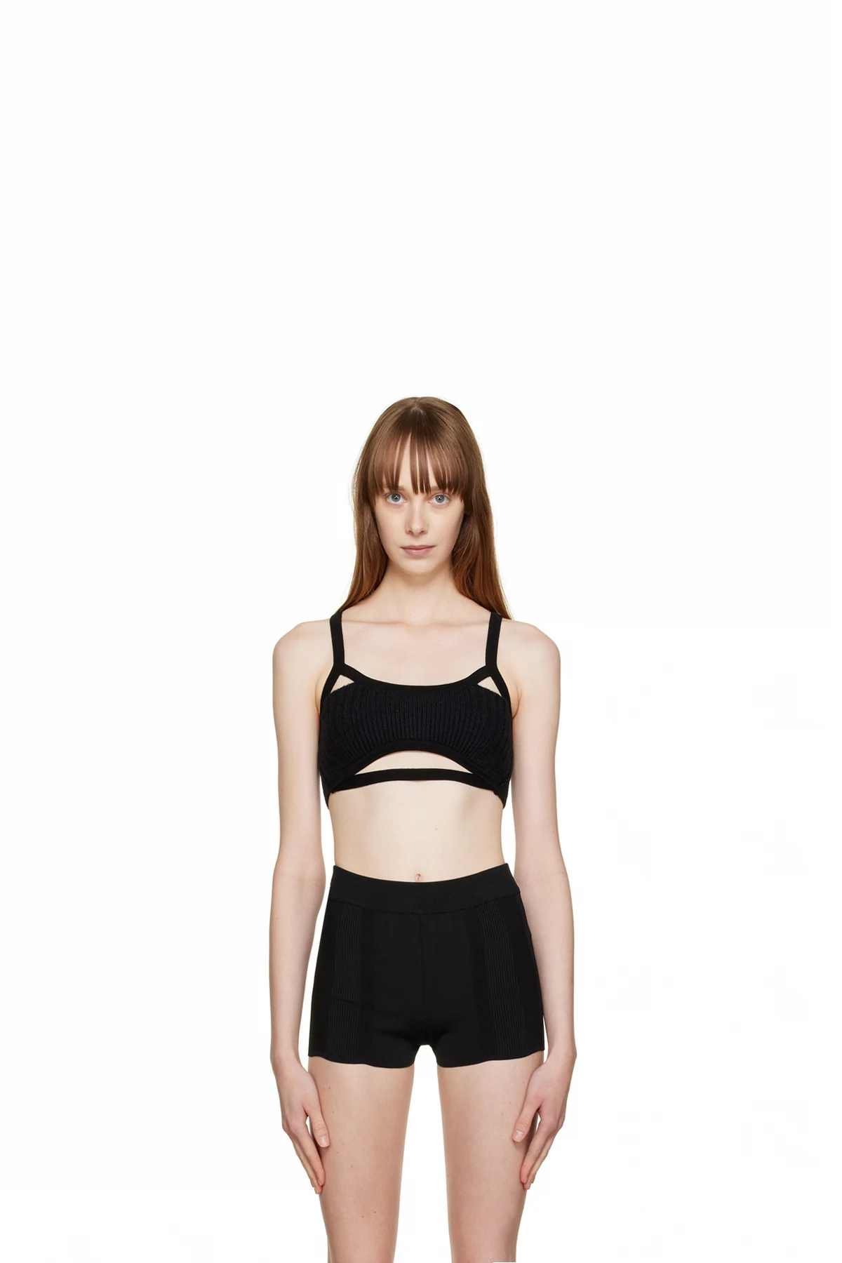 Black Le Papier 'Le Bandeau Bellinu' Bra