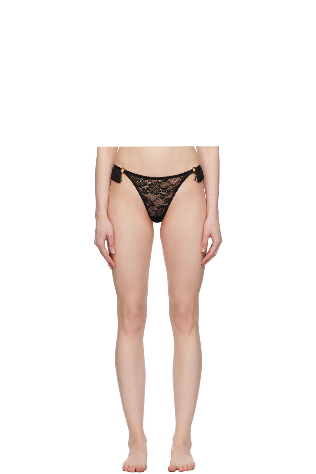 Black Miabelle Thong