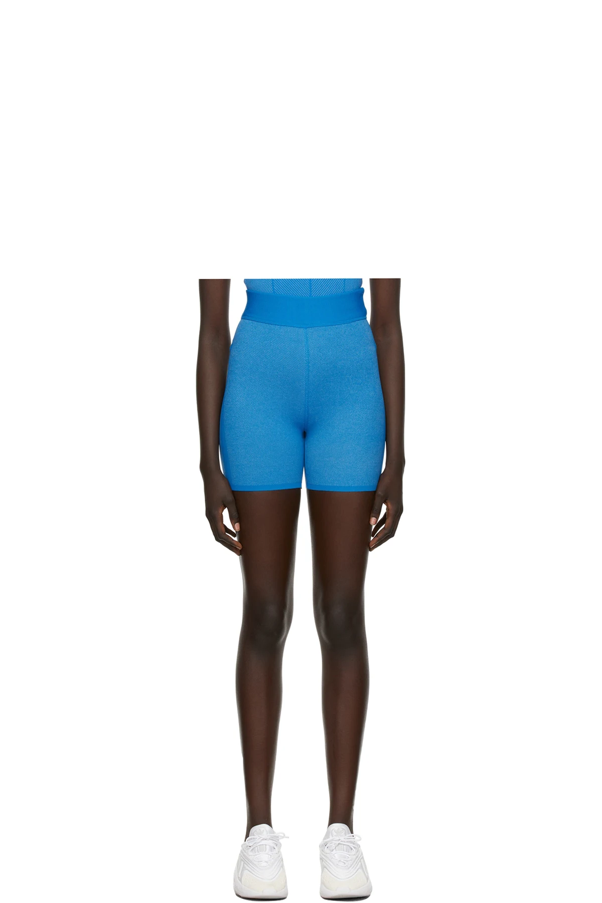 Blue & Beige Calgary Shorts