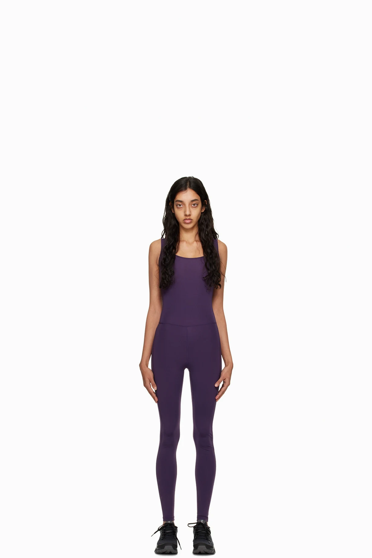 Purple Full Jumpsuit