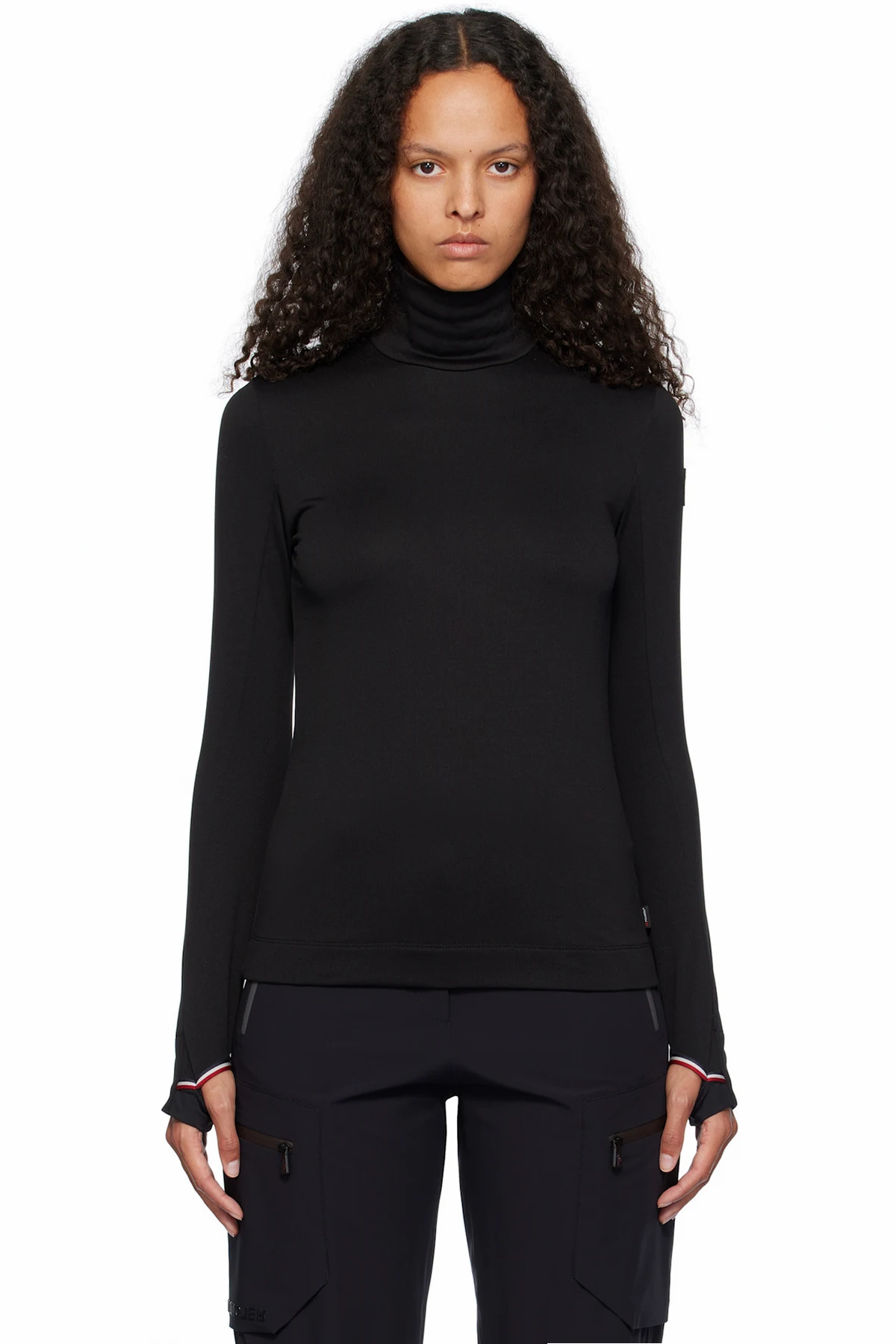 Black Ski Turtleneck