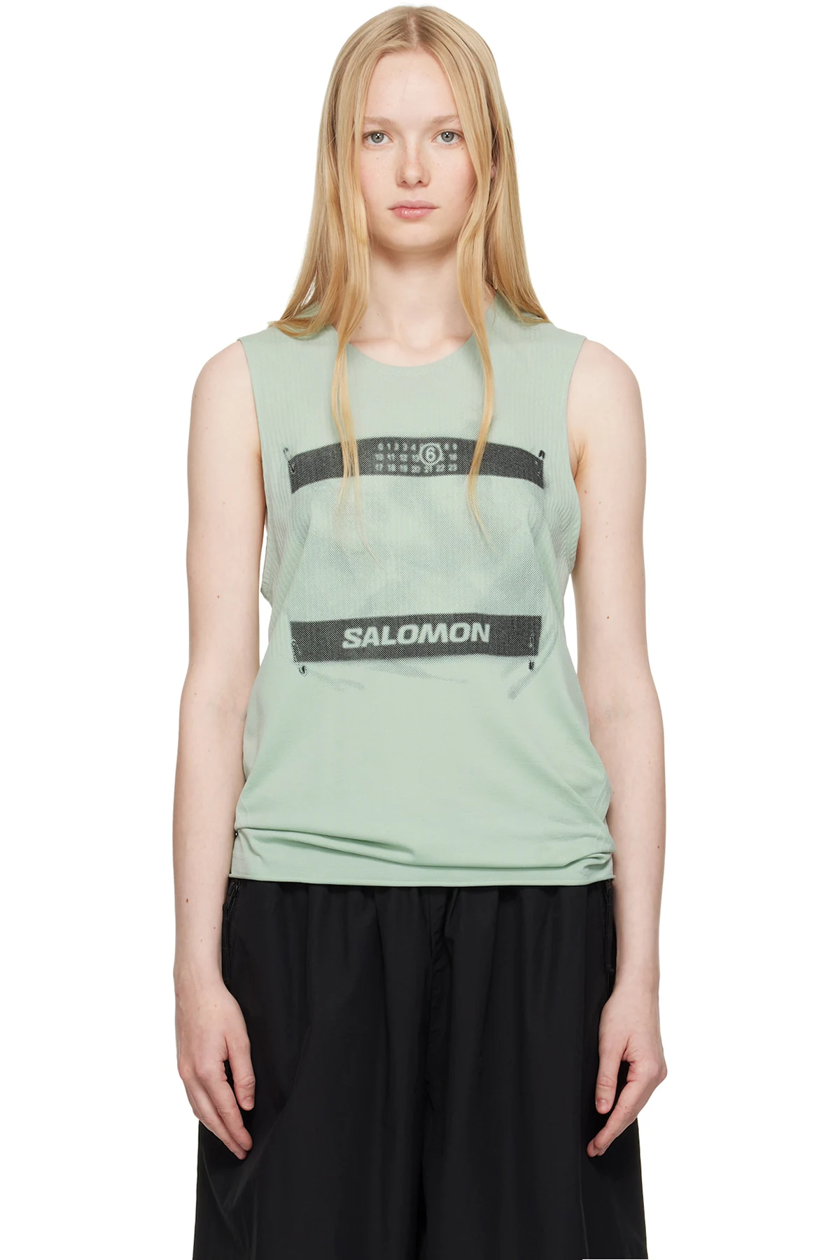 Blue Salomon Edition Abstract Print Sport Top