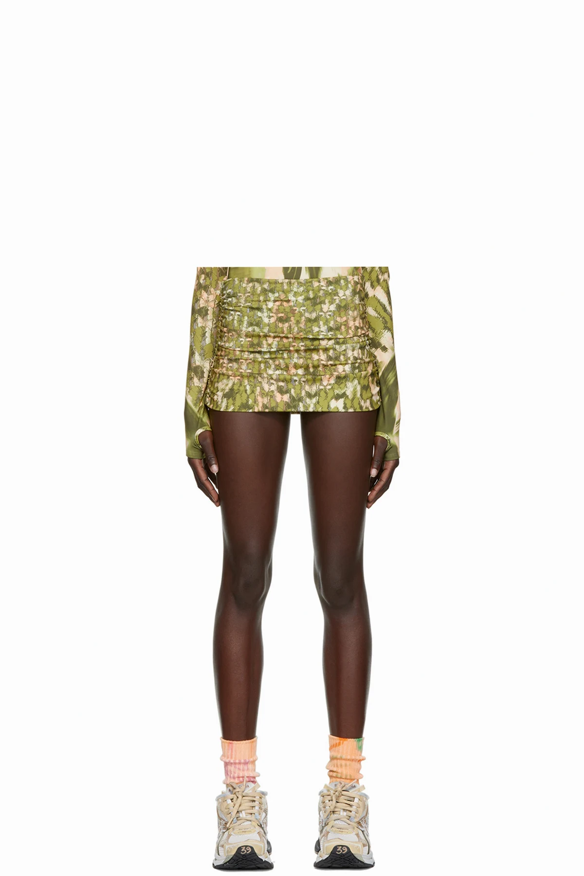 SSENSE Exclusive Green Sport Skirt