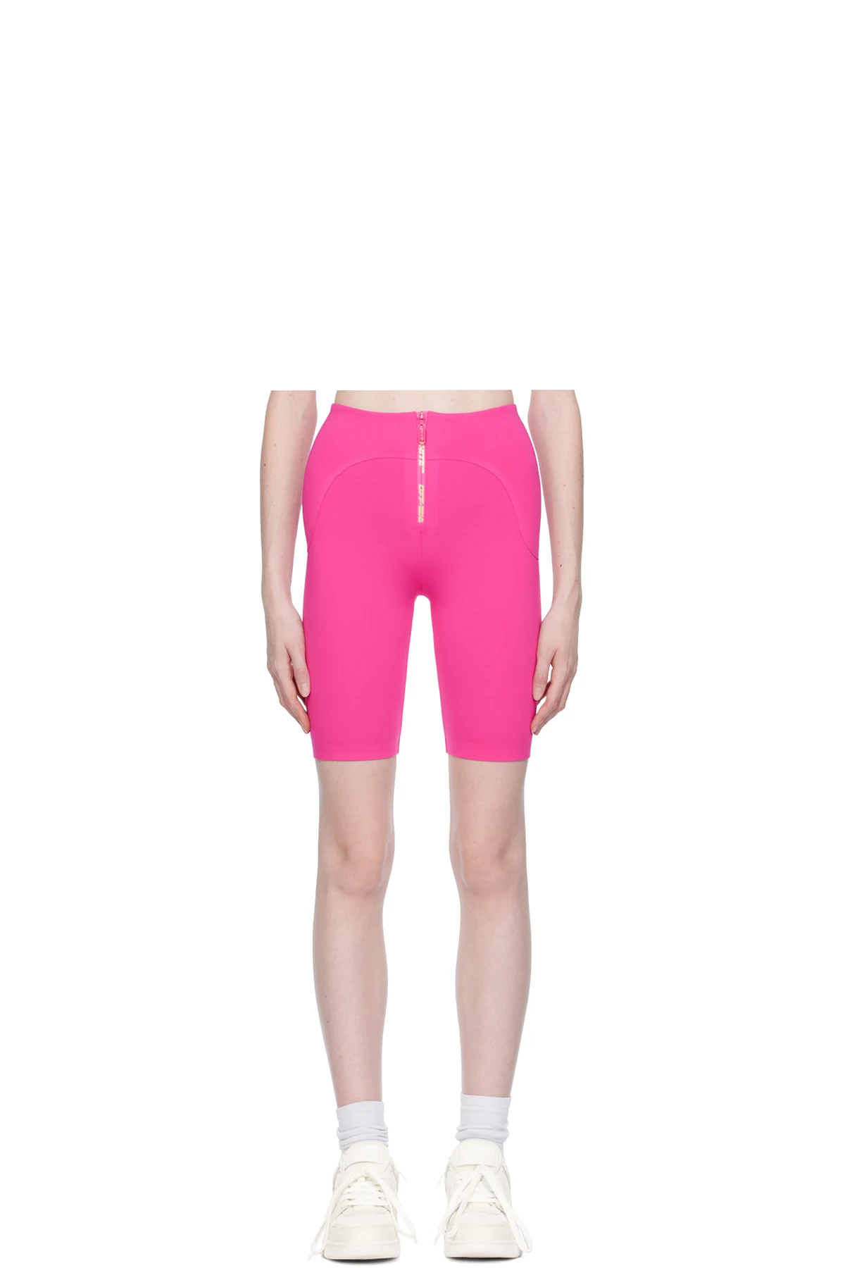 Pink Zip Shorts