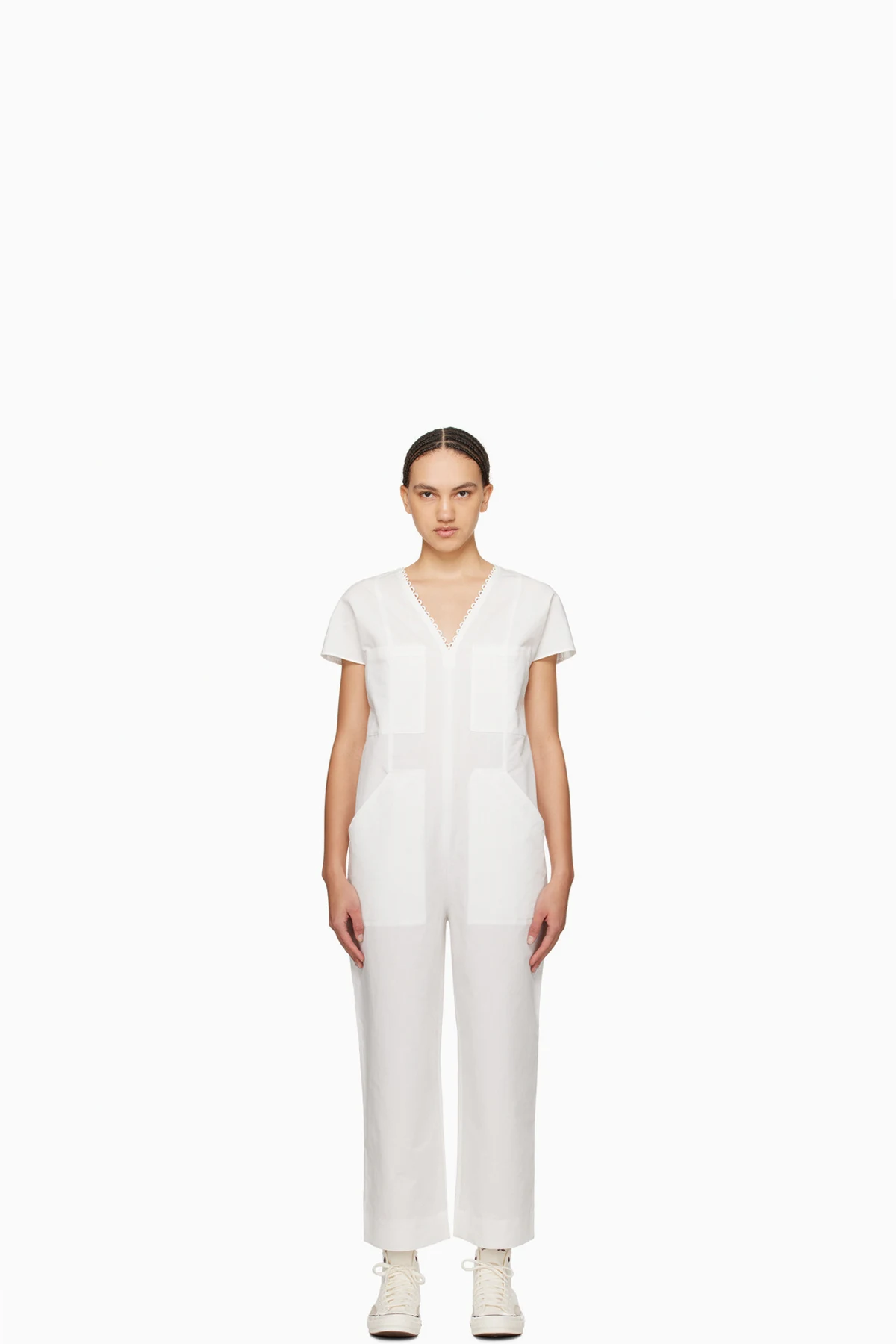 White Ilina Jumpsuit