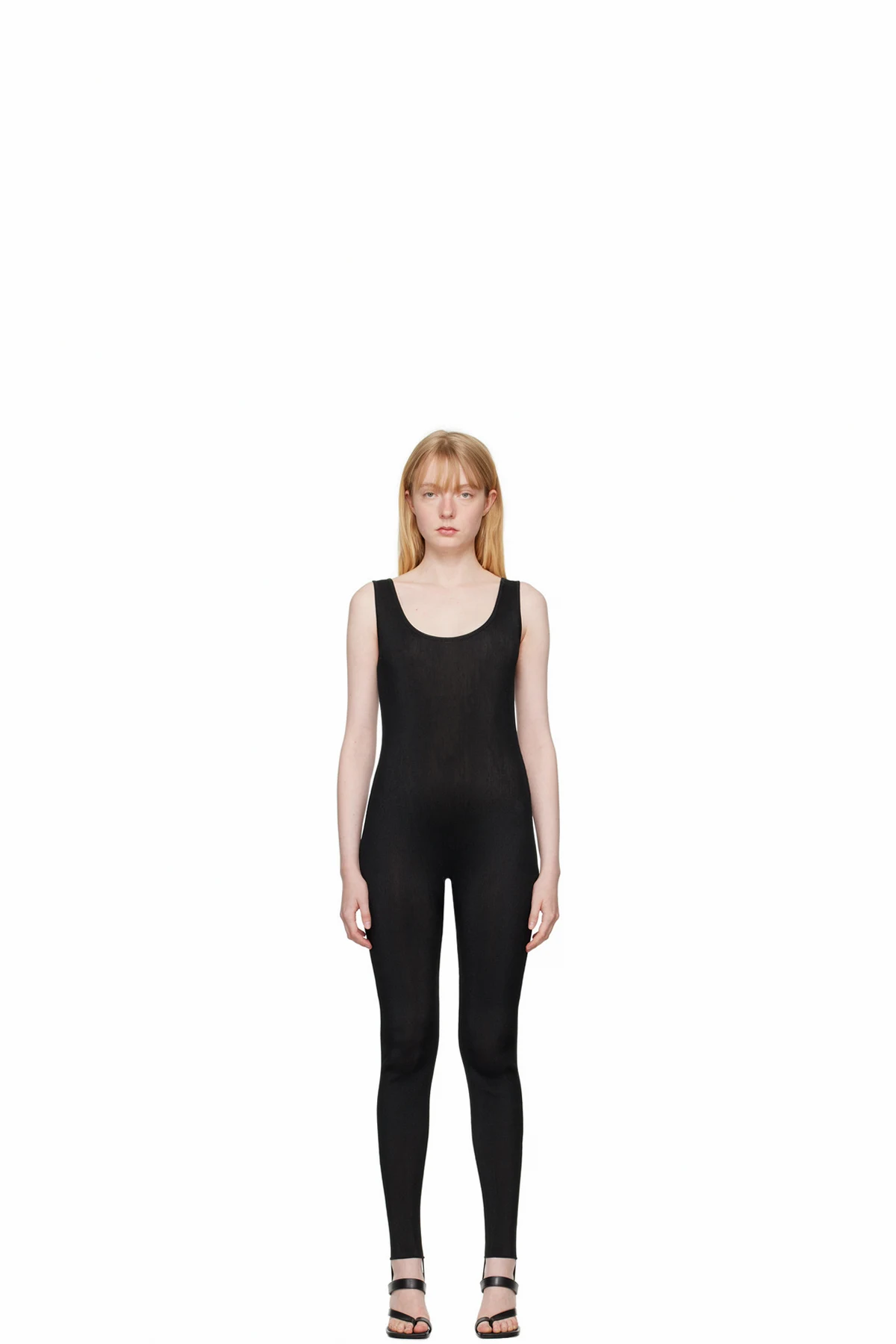 Black Stirrup Bodysuit
