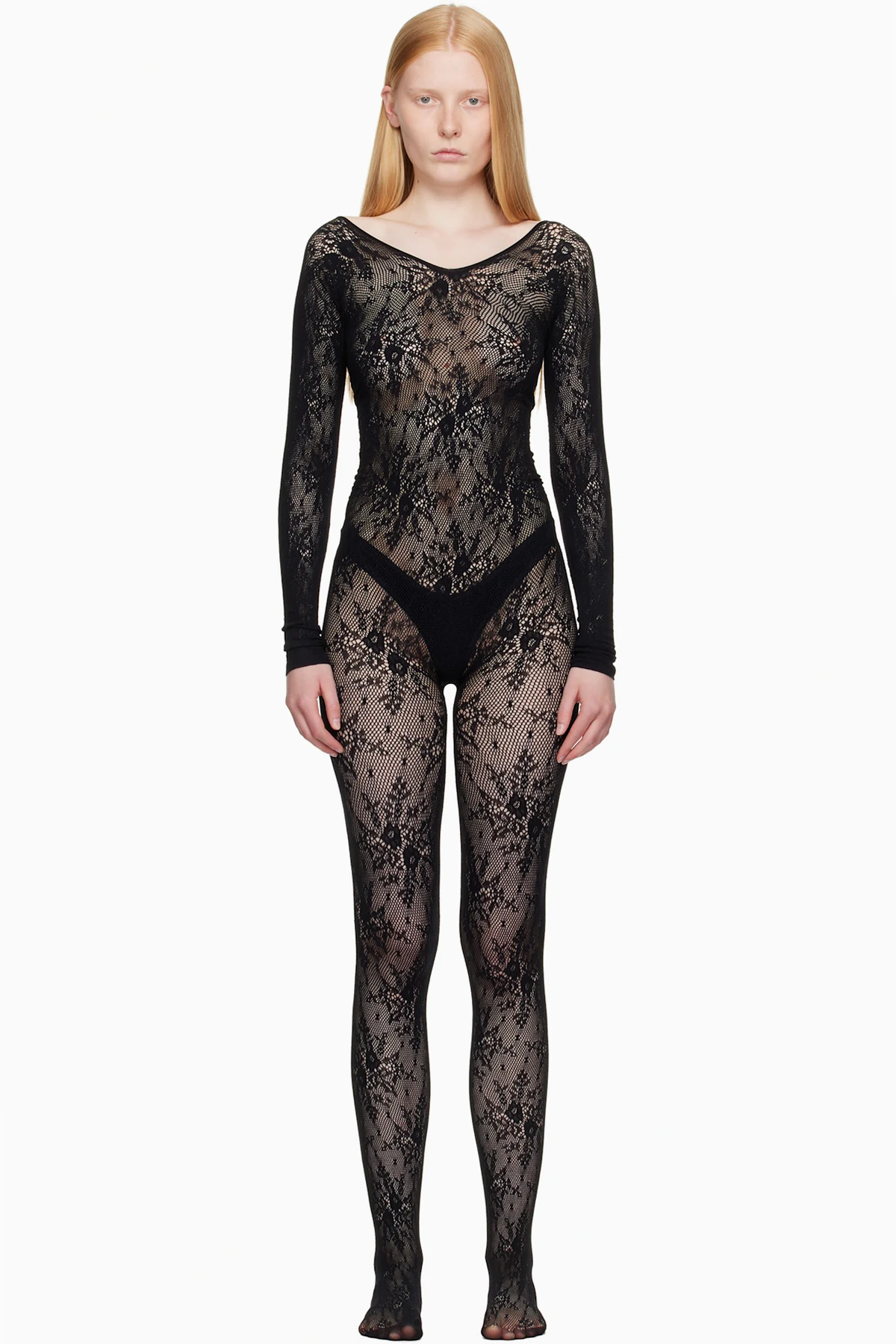 Black Rosa Lace Jumpsuit