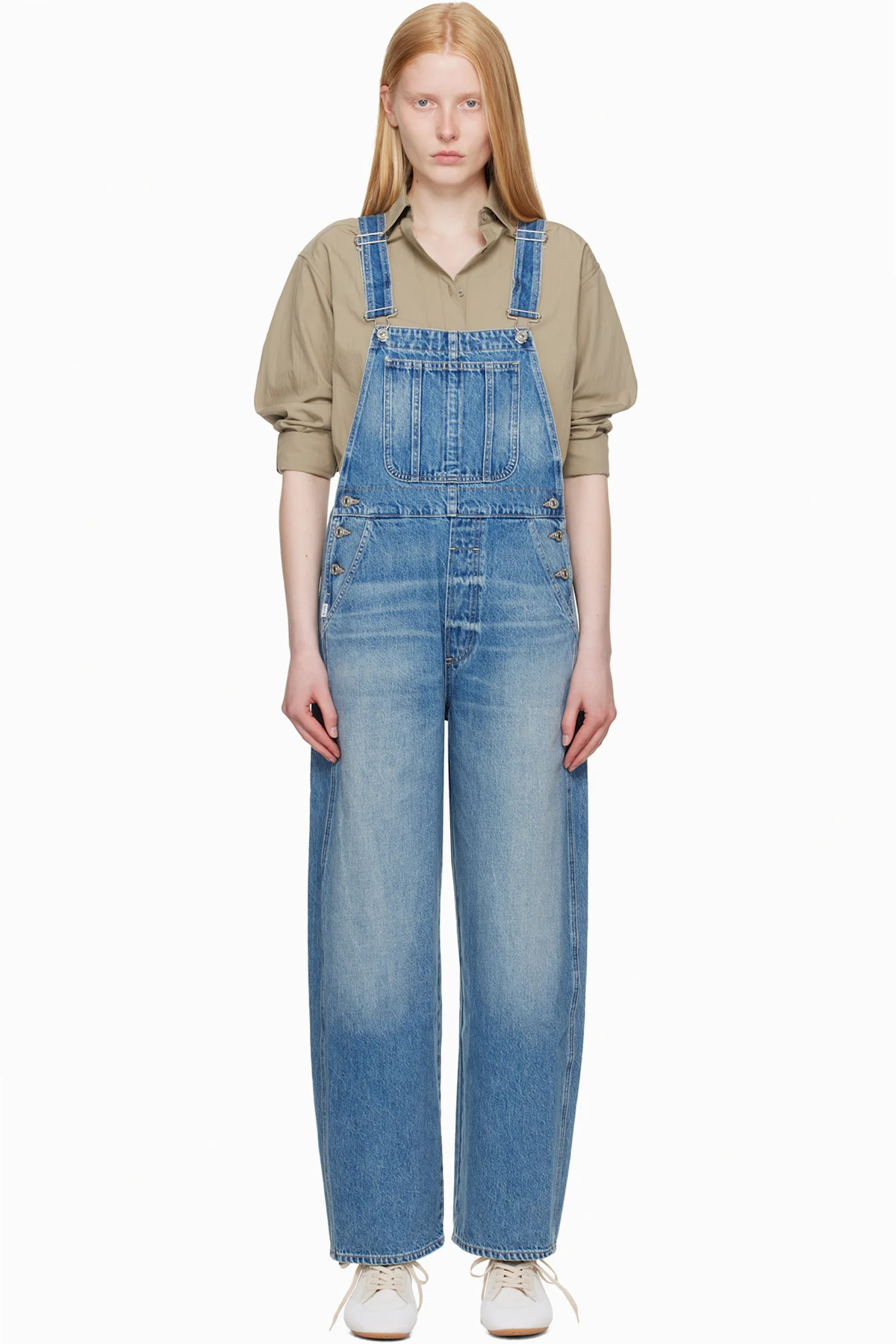 Blue Freya Denim Overalls