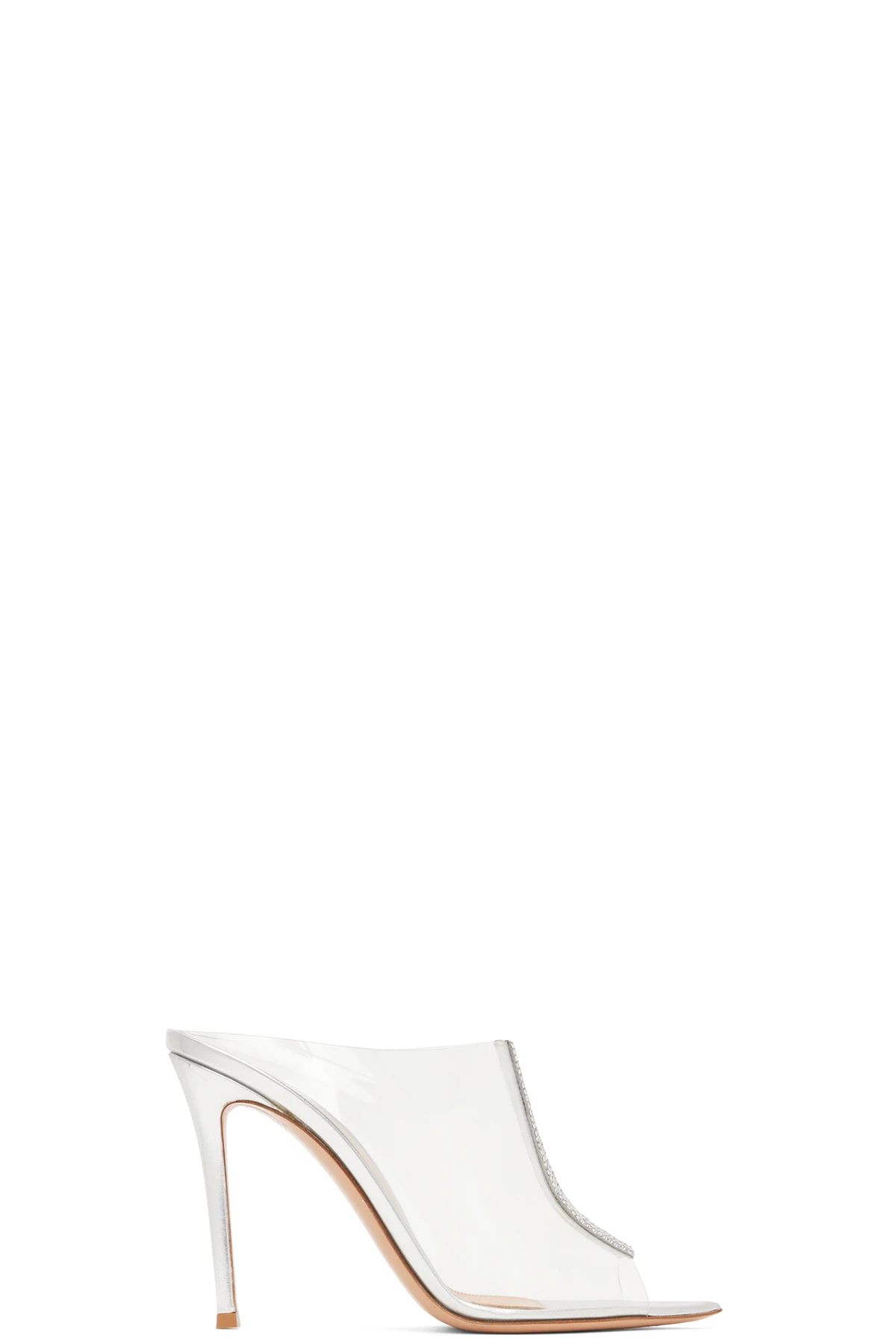 Silver Sigma 105 Heeled Sandals