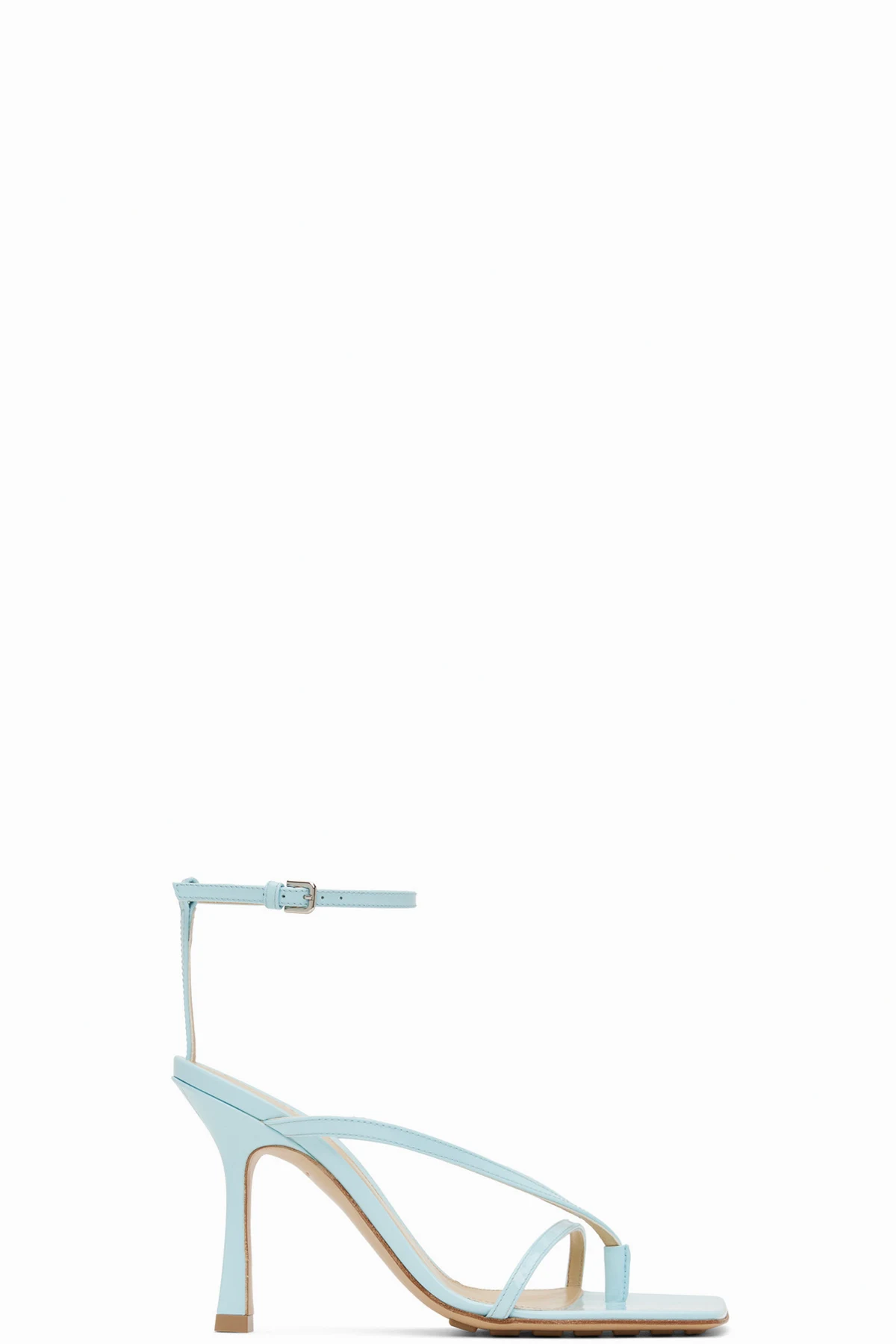 Blue Stretch Strap Sandal
