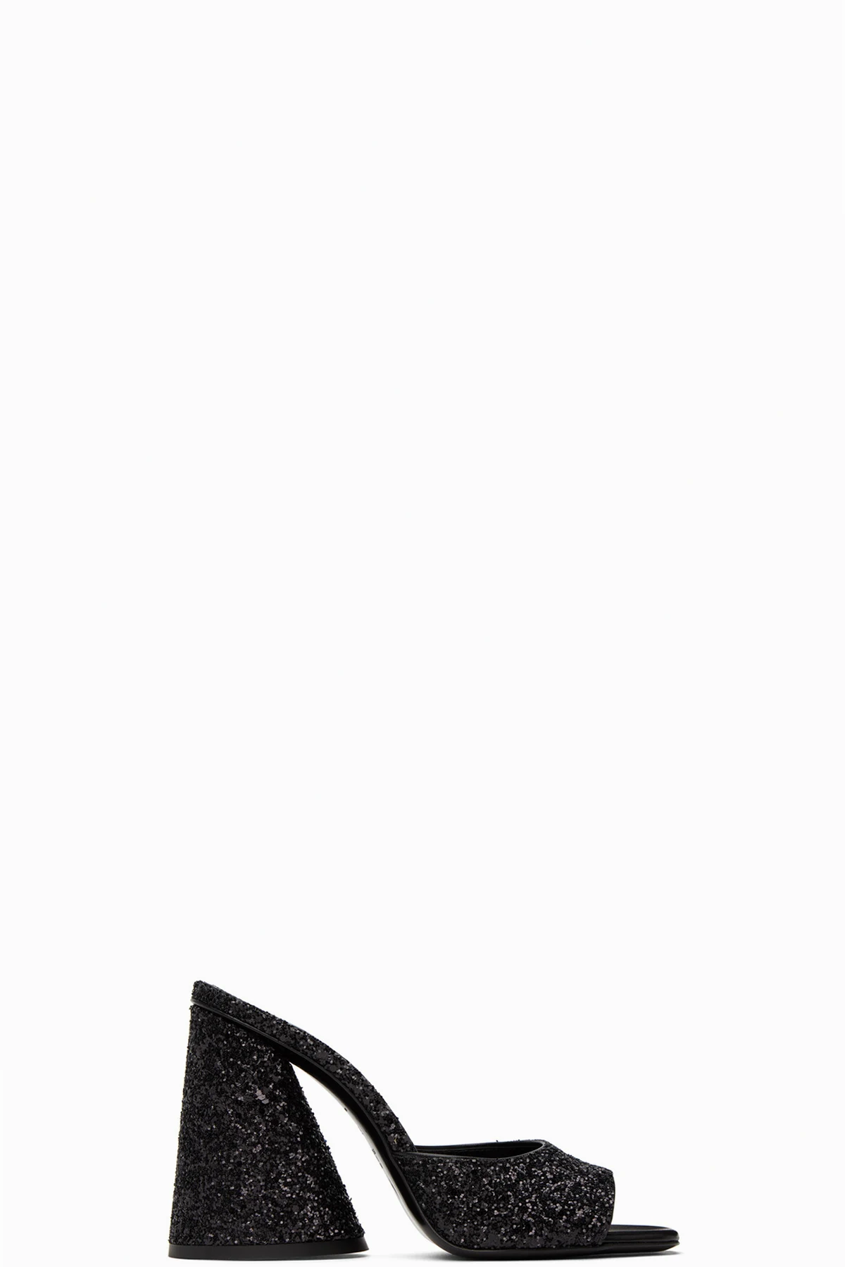 Black Luz Heeled Sandals