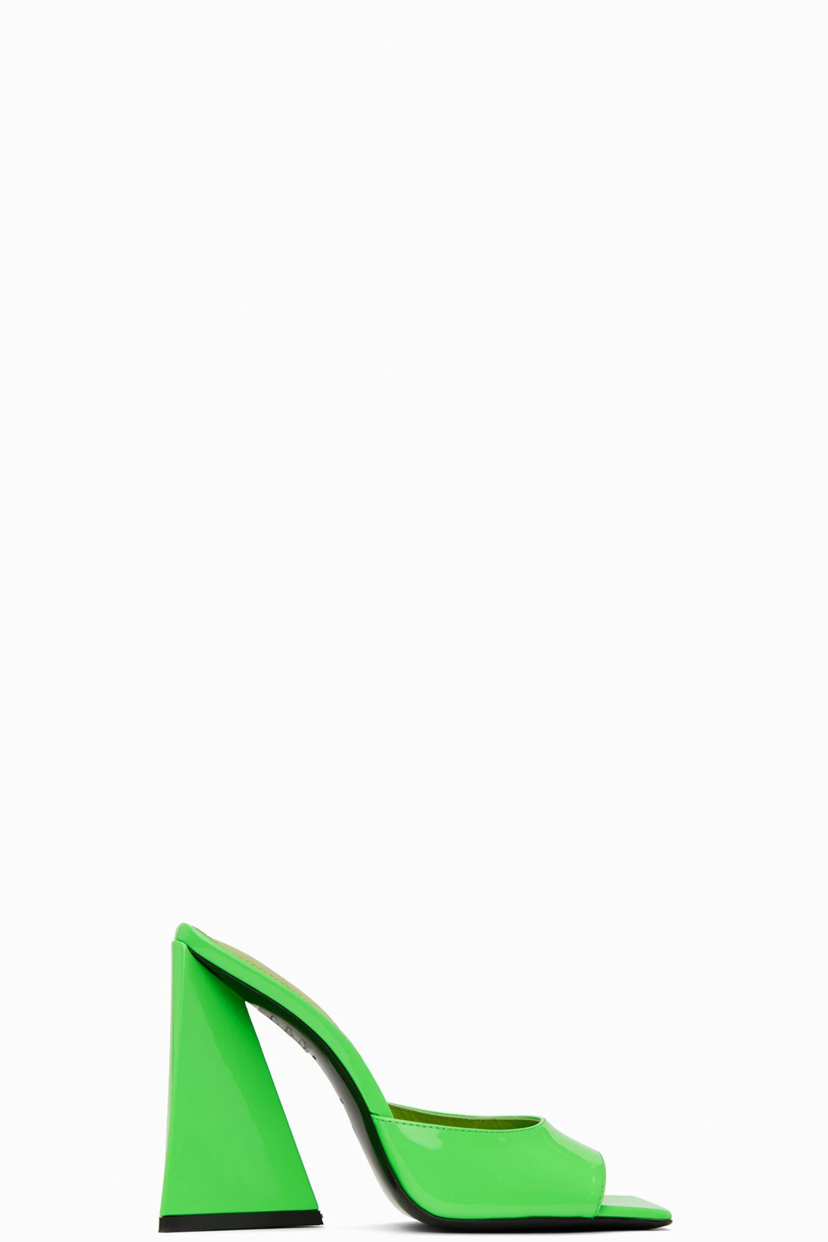 Green Devon Heeled Sandals