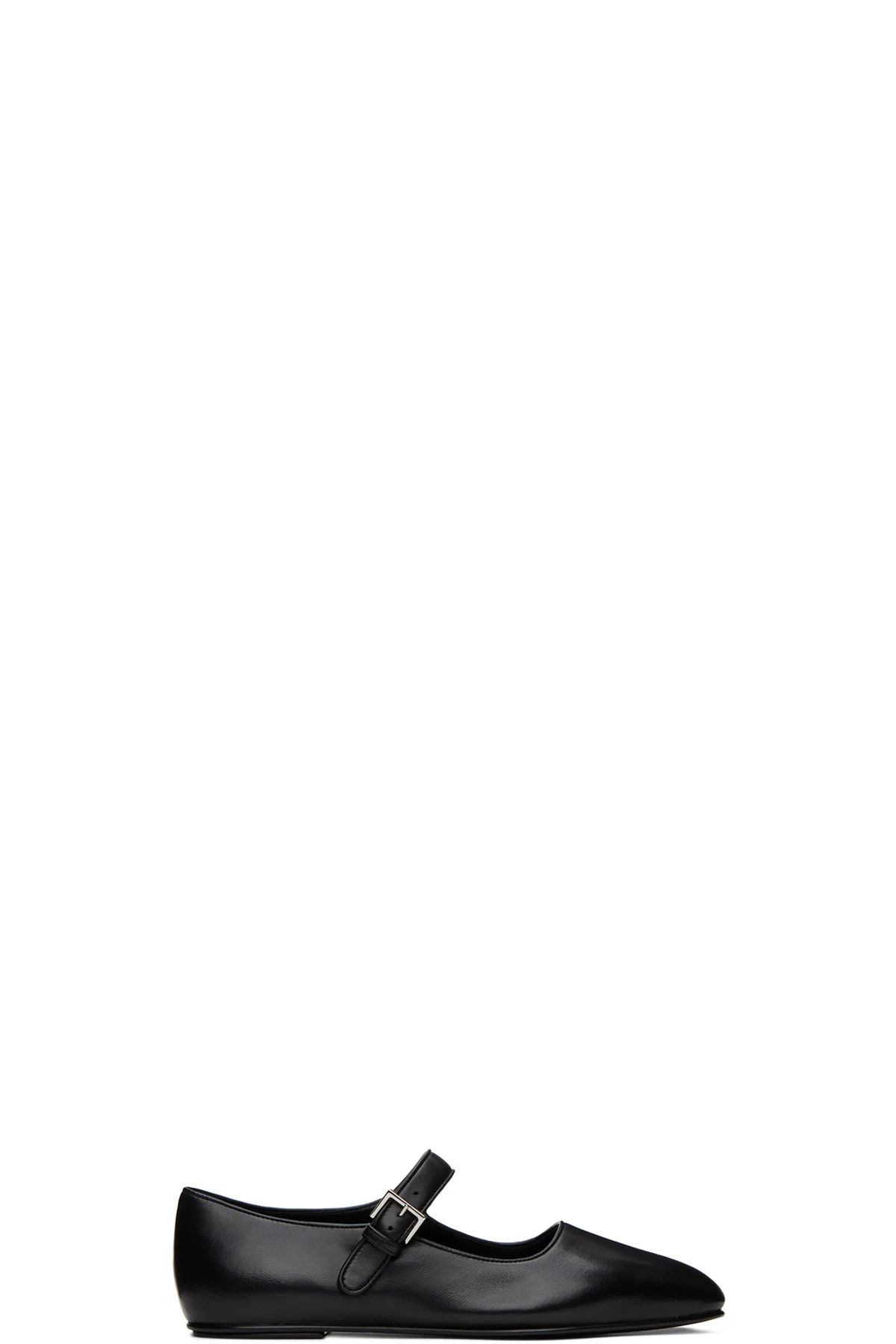 Black Ava Ballerina Flats