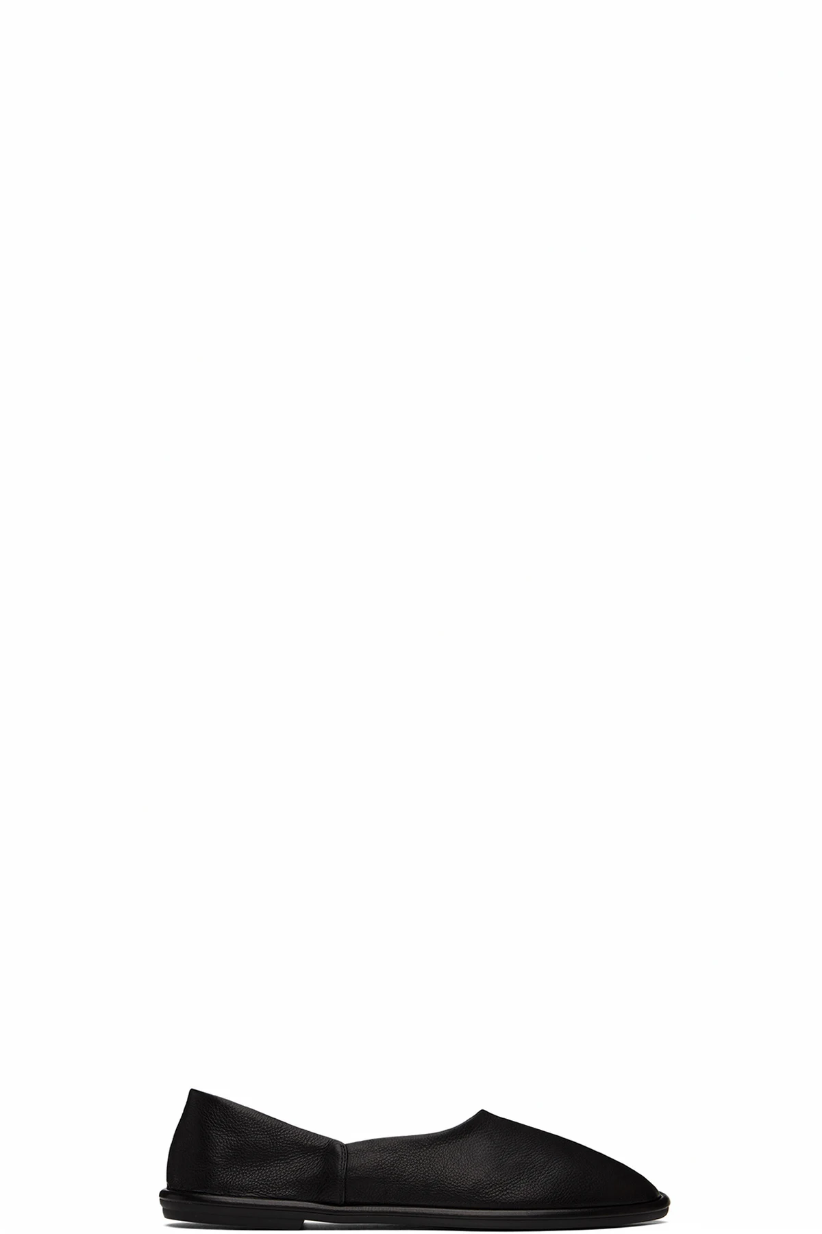 Black Canal Slip On Loafers