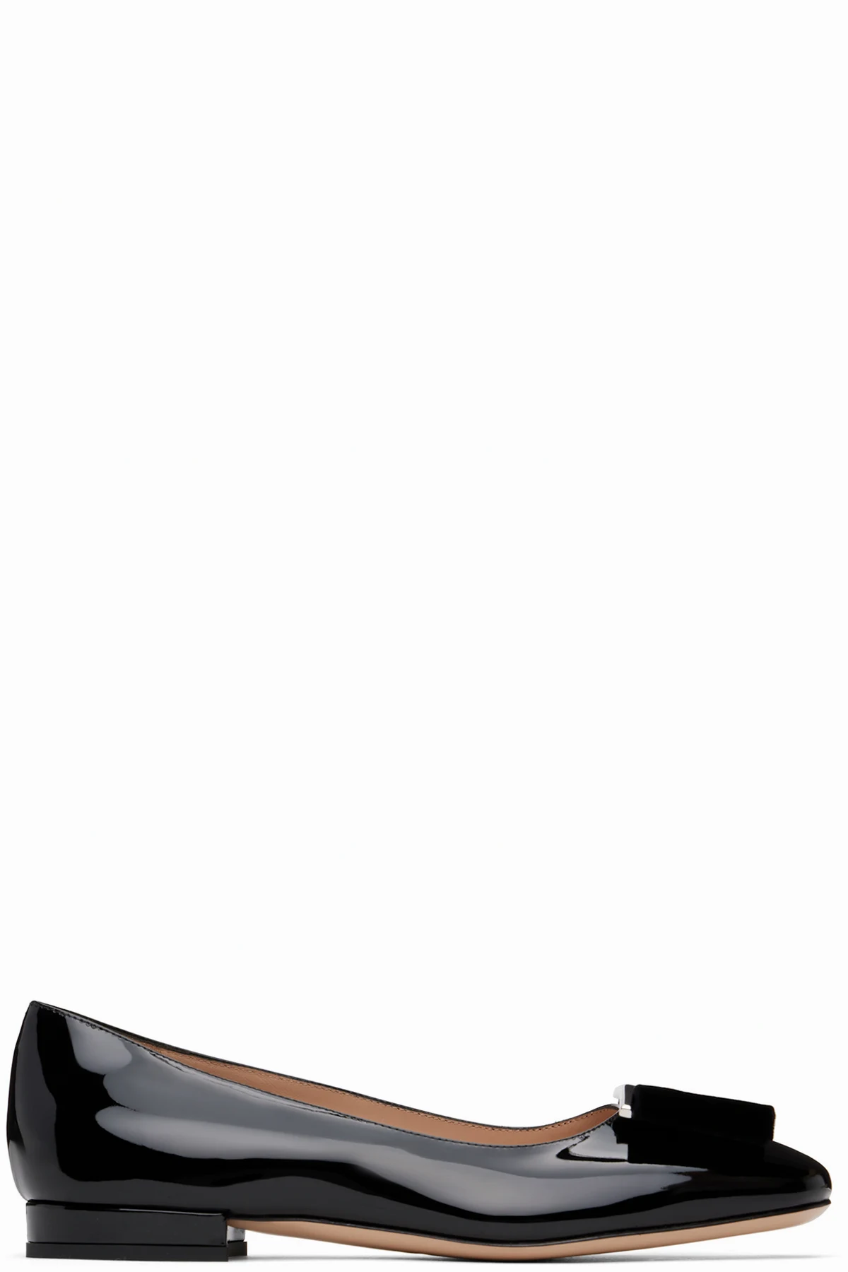 Black Audrey Ballerina Flats