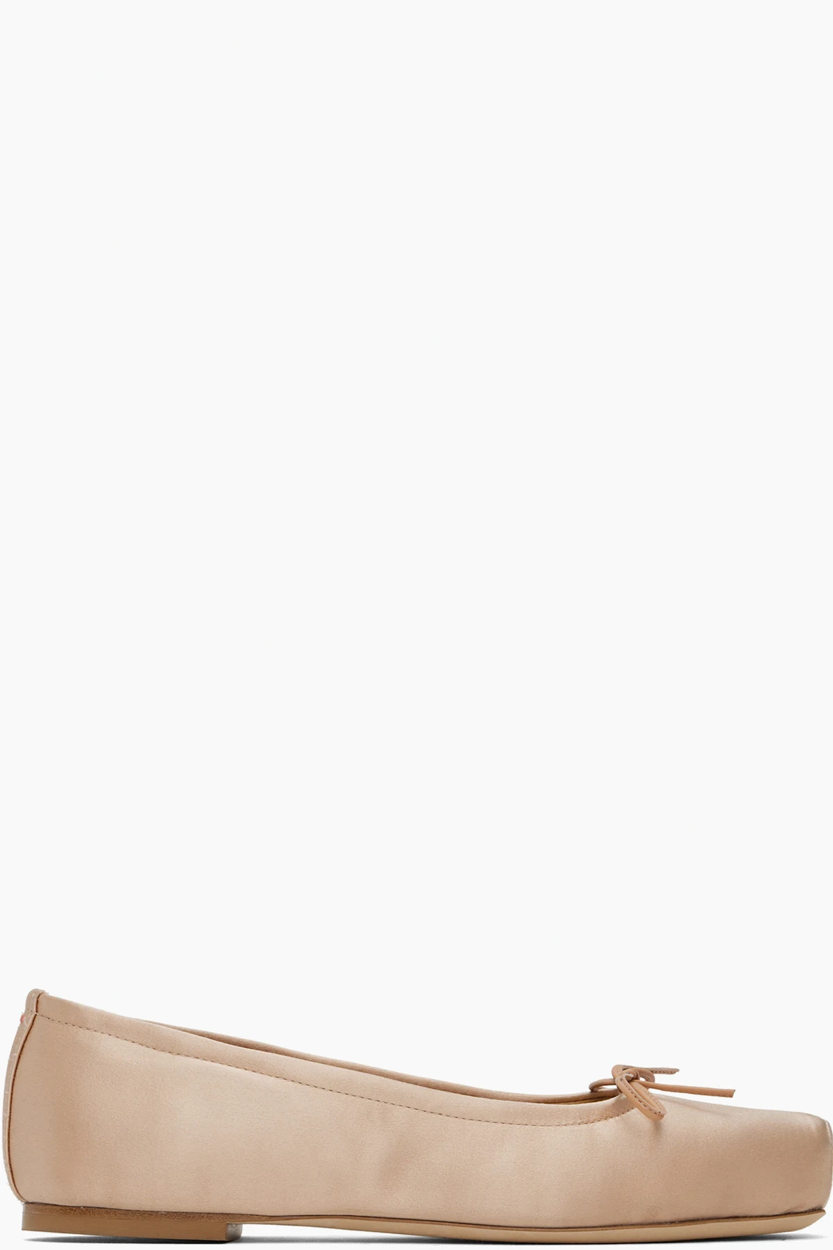 Pink Gabriella Satin Ballerina Flats
