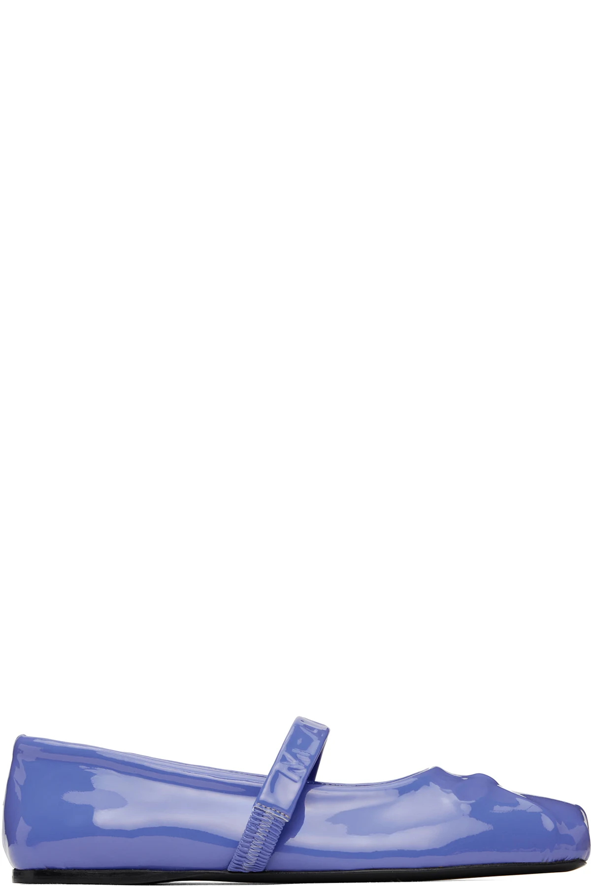 Blue Little Bow Ballerina Flats