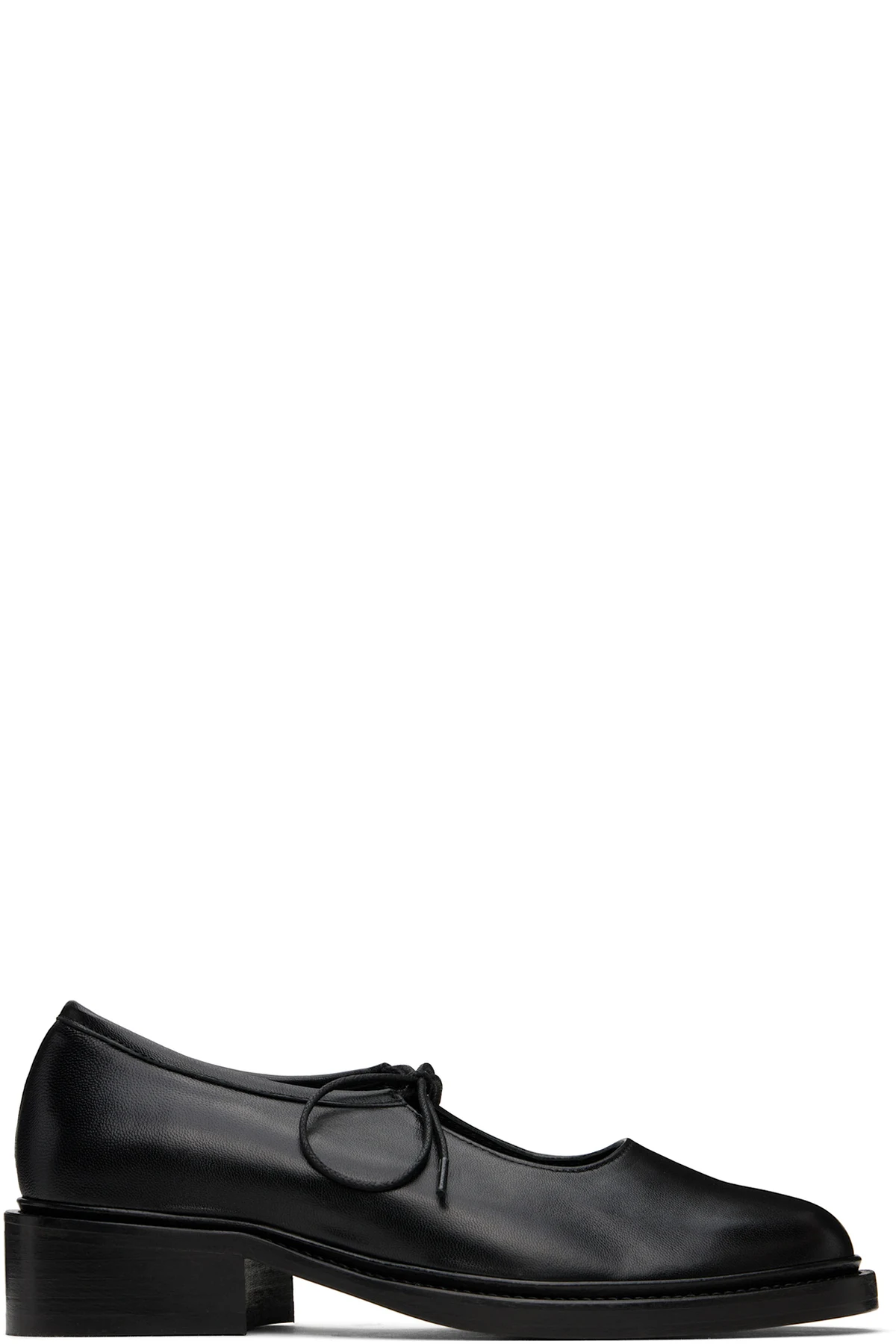Black Fabiana Ballerina Flats
