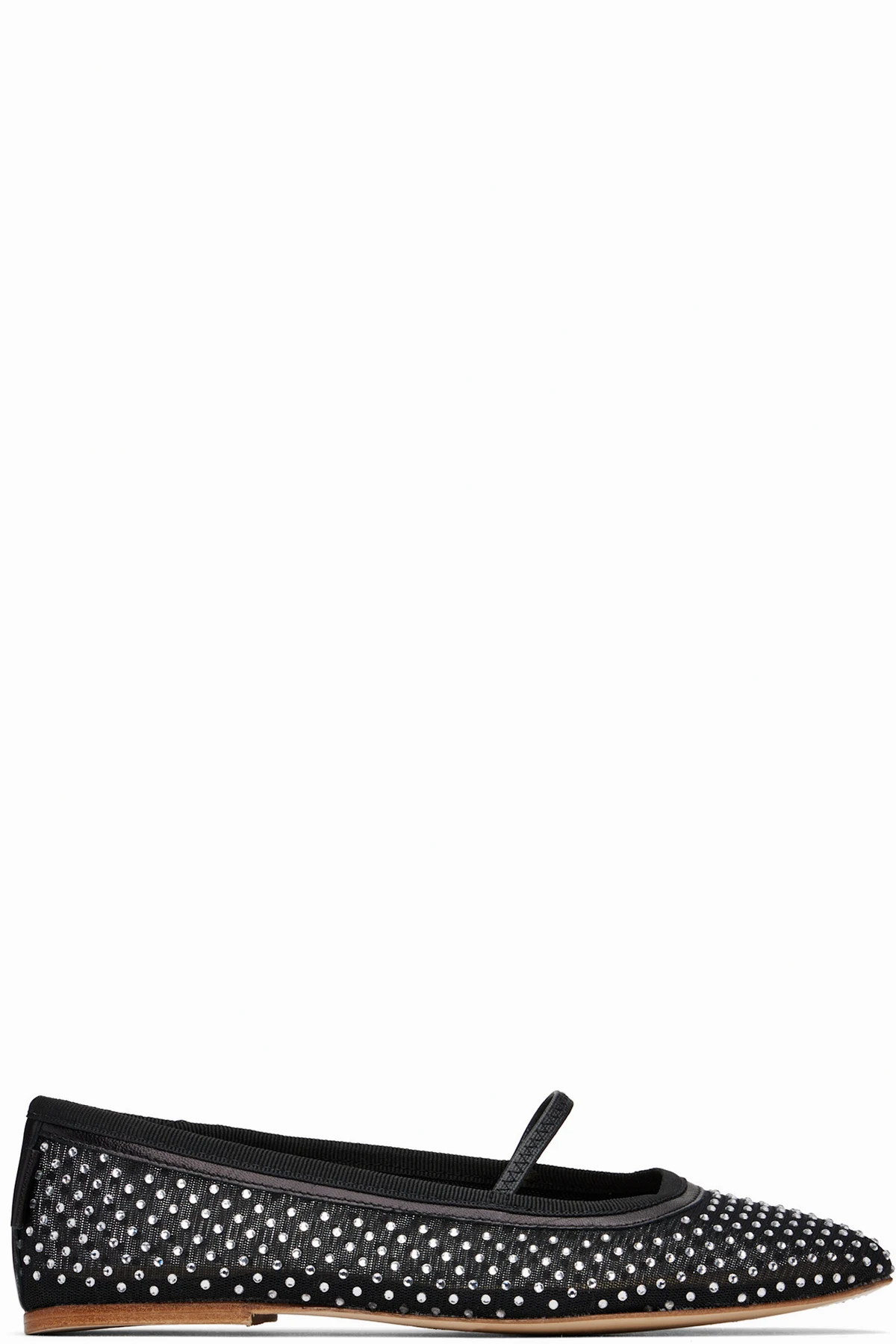 Black Swan Ballerina Flats