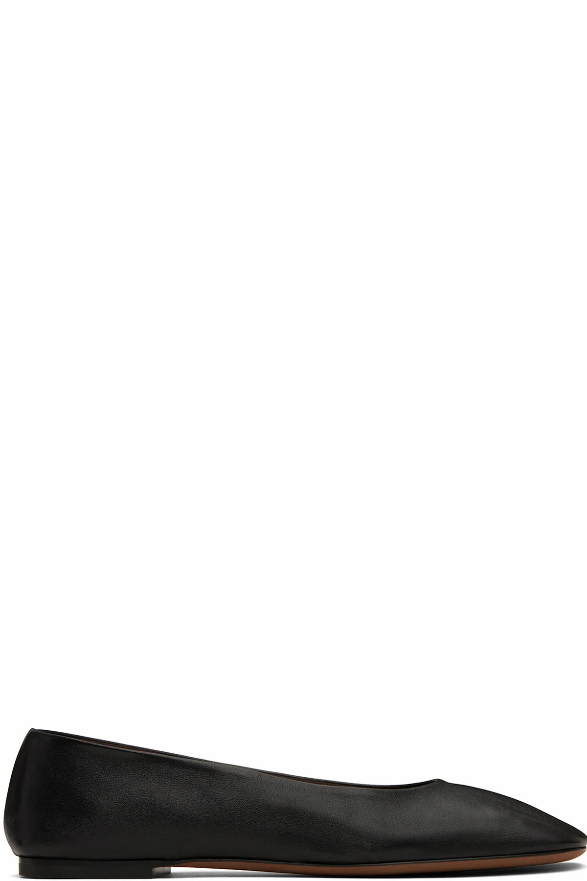 Black Square Ballerina Flats