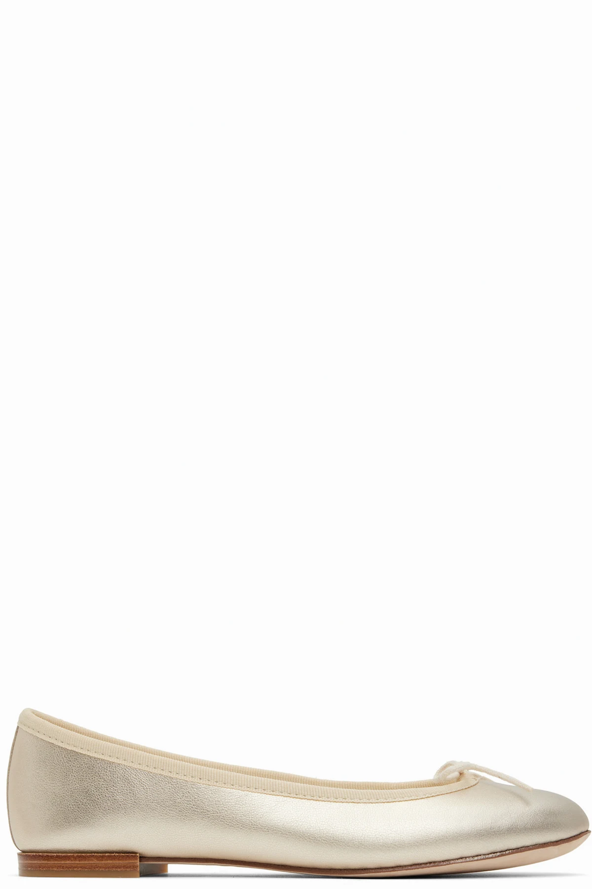 Gold Cendrillon Ballerina Flats