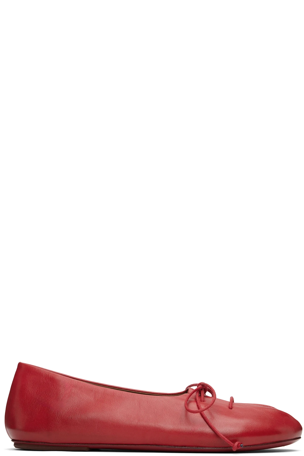 Red Girella Ballerina Flats