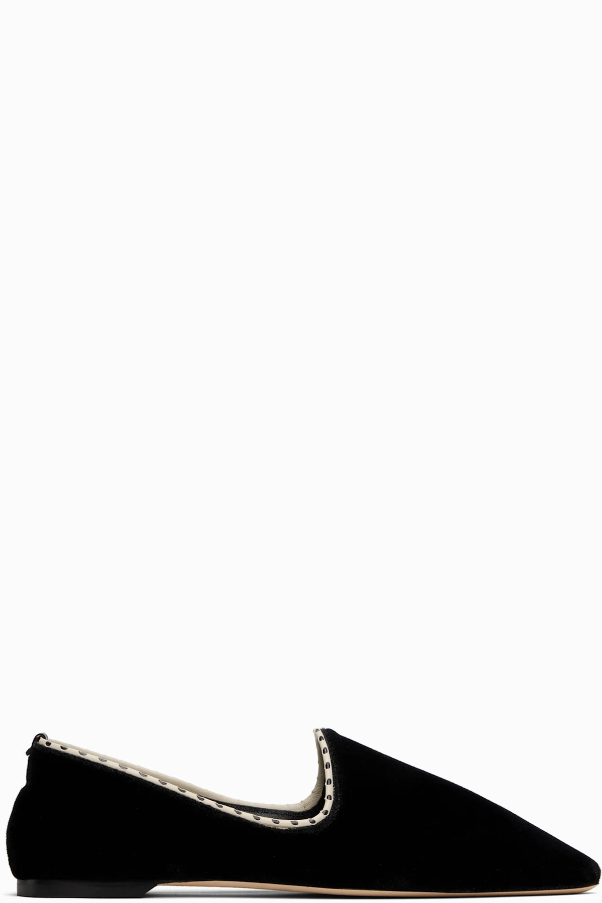 Black Velvet Venetian Slippers