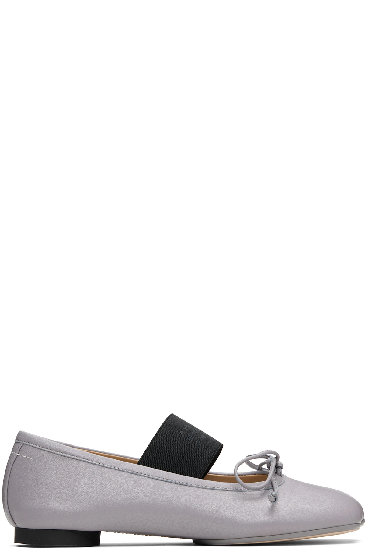 Gray Anatomic Numeric Ballerina Flats