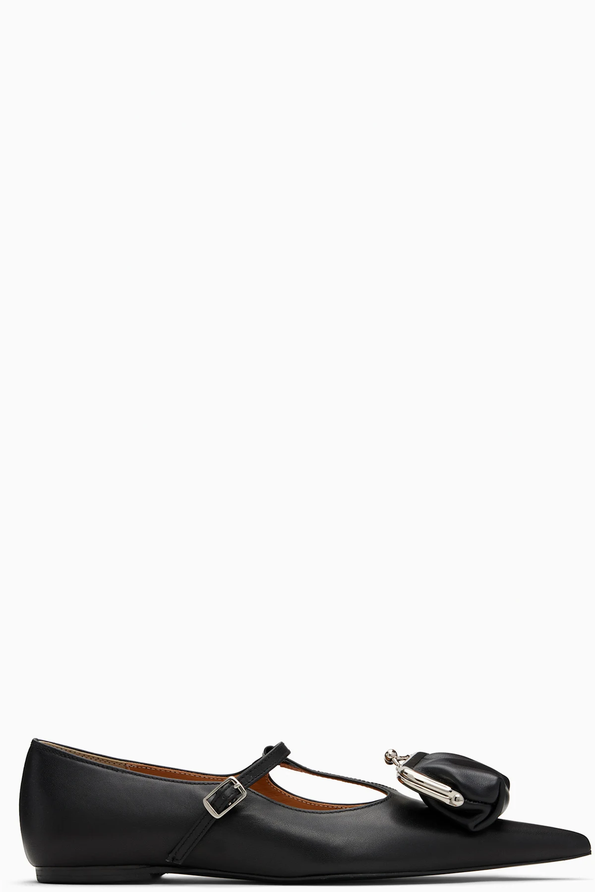 Black Coin Purse Mary Jane Ballerina Flats