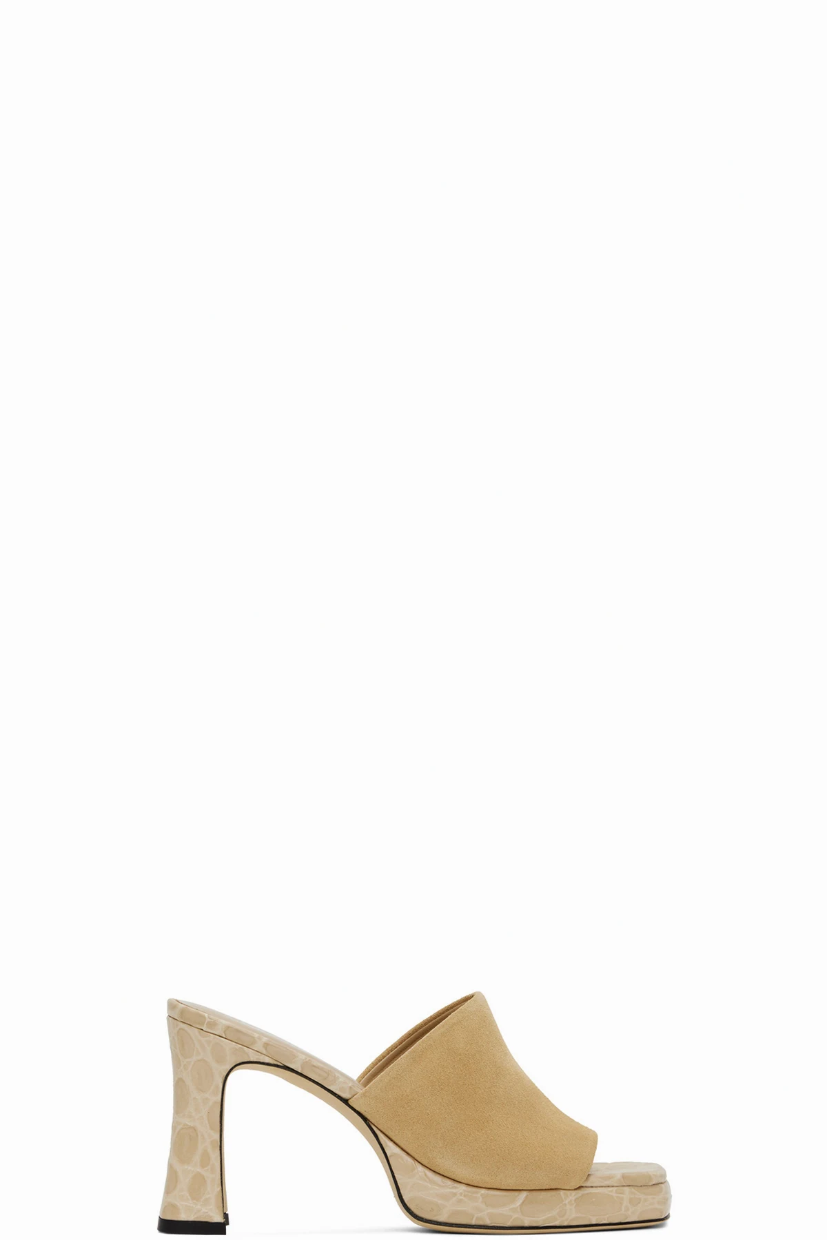 Beige Beliz Heeled Sandals
