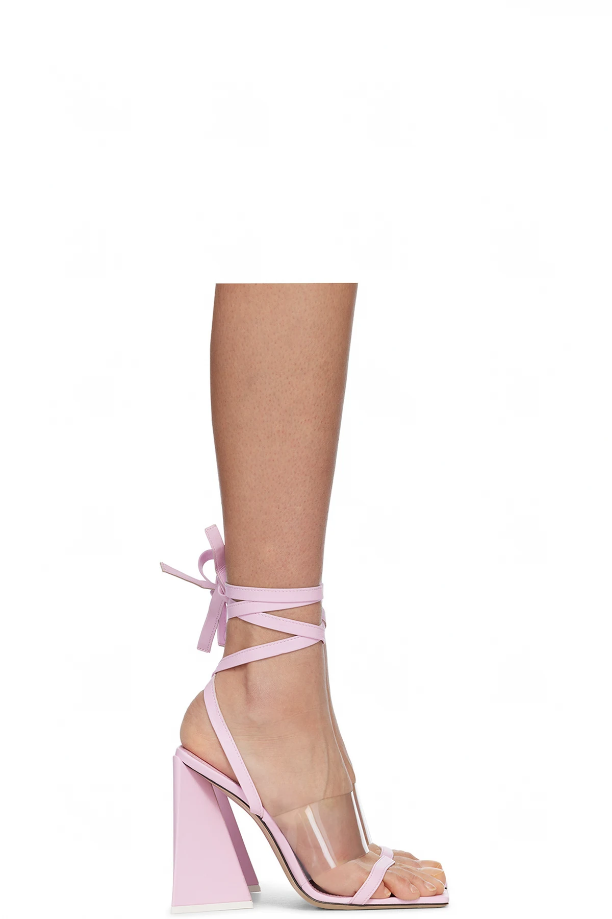 Pink Isa Heeled Sandals