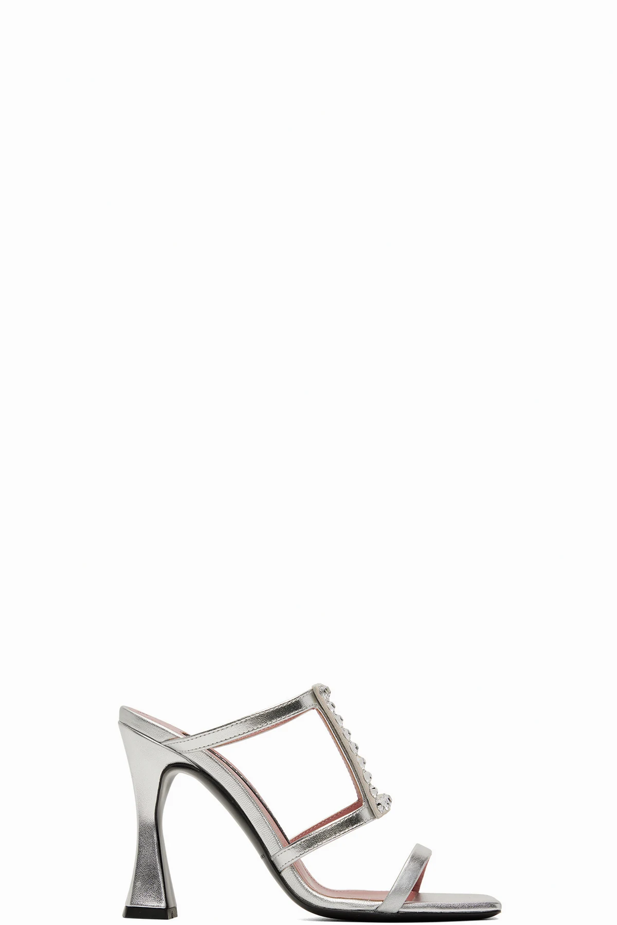 Silver Hoya Heeled Sandals