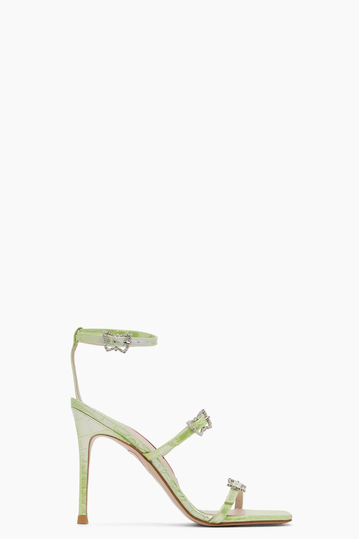 Green Venus Heeled Sandal