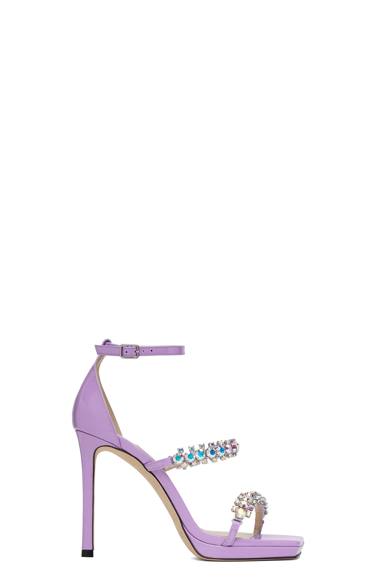 Purple Bing 100 Heeled Sandals
