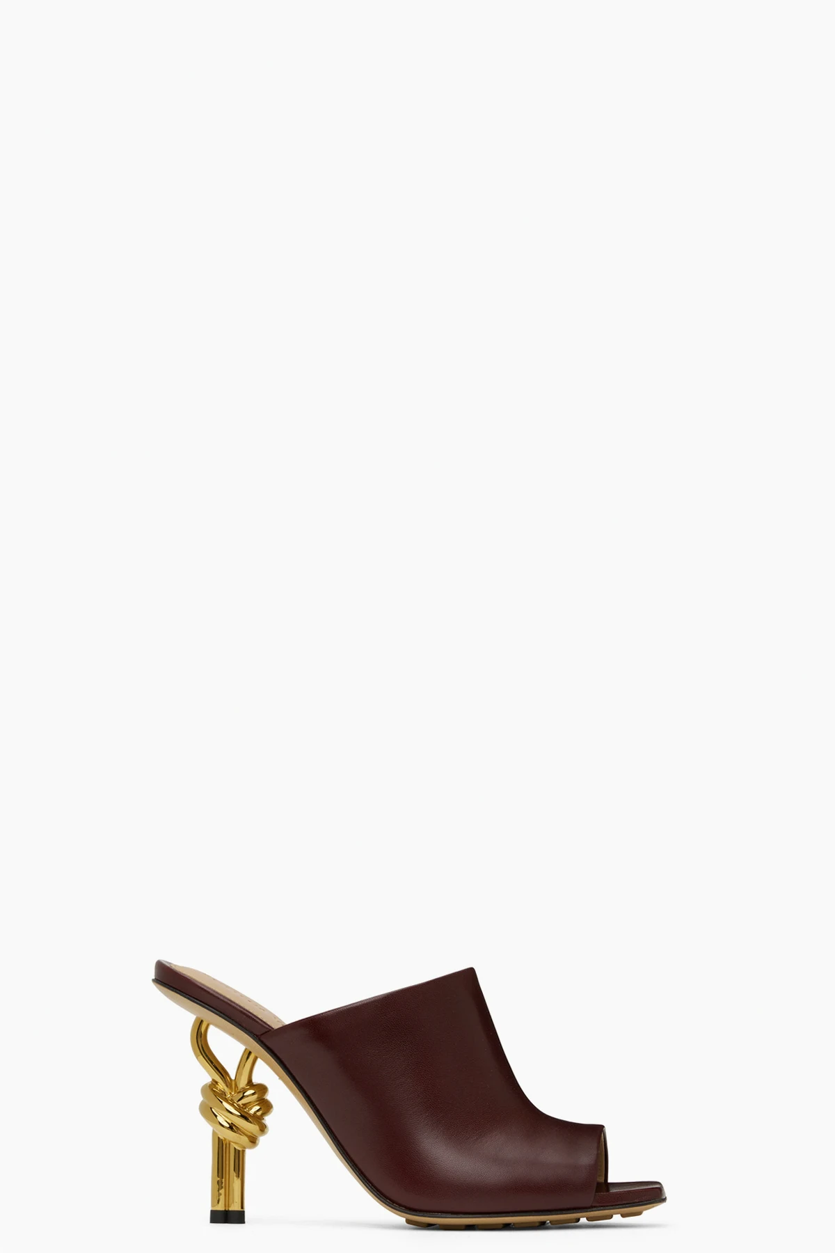 Brown Knot Mules