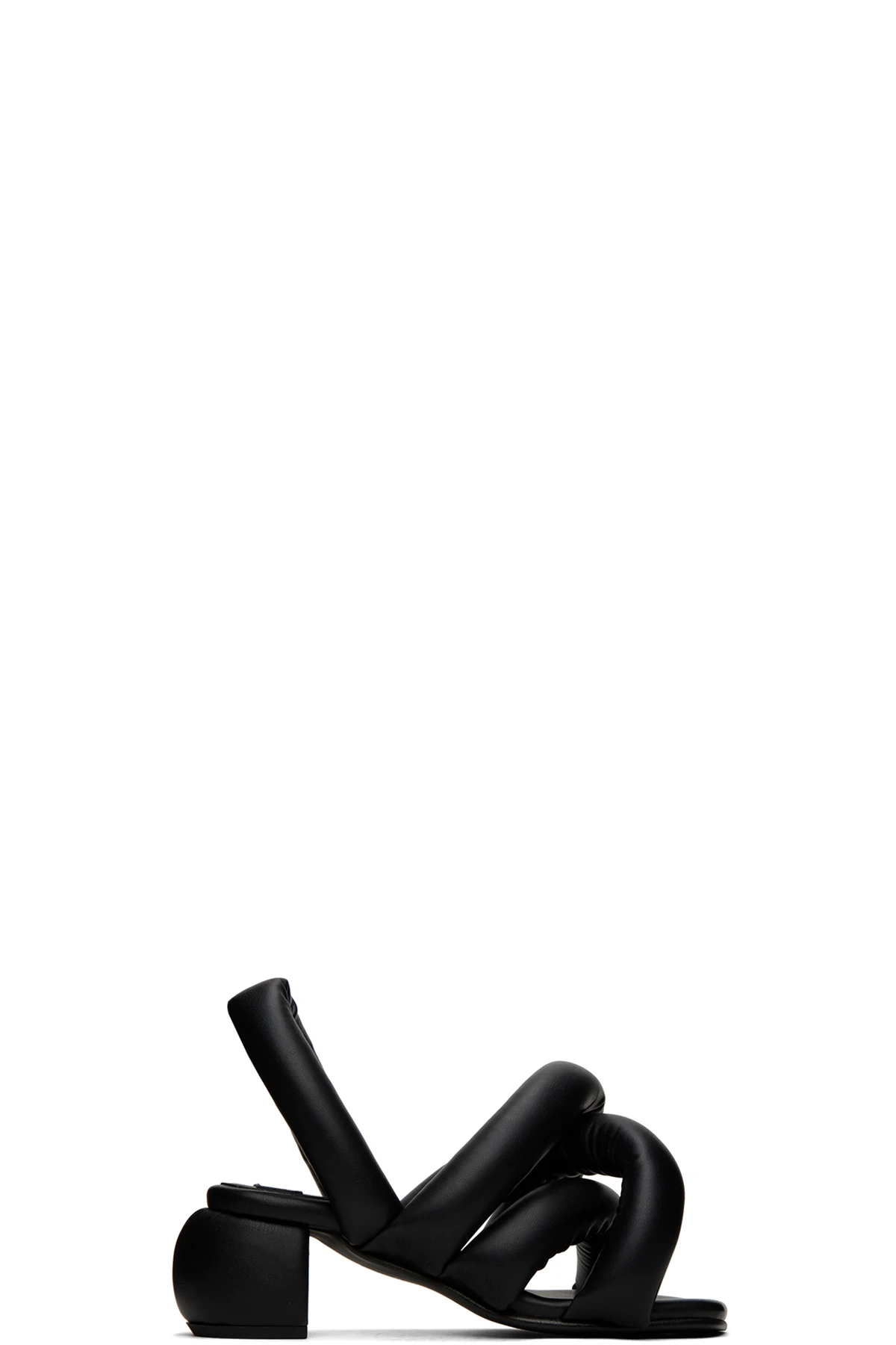 Black Yume Yume Edition Sausage Heeled Sandals