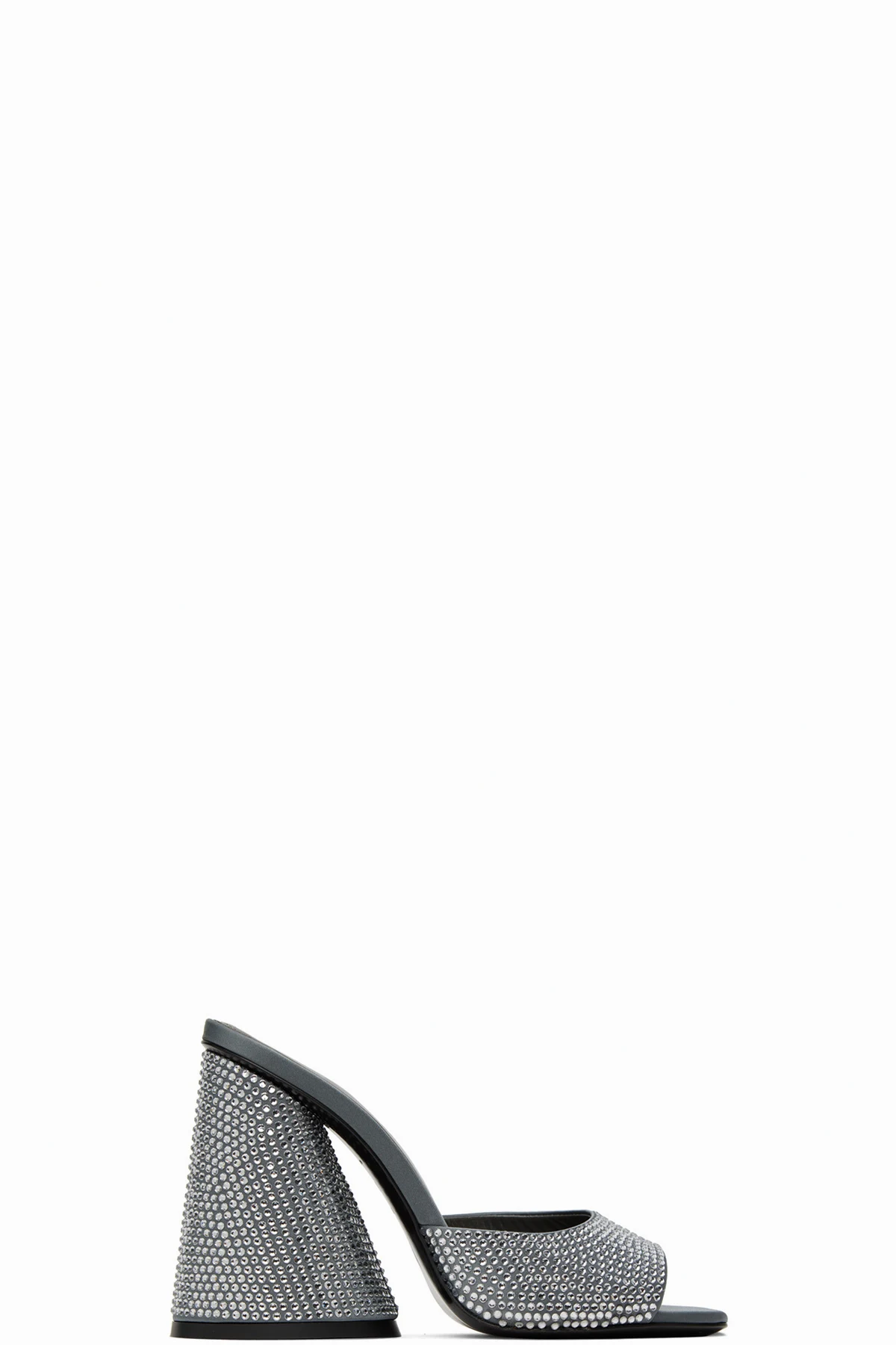 Silver Luz Heeled Sandals