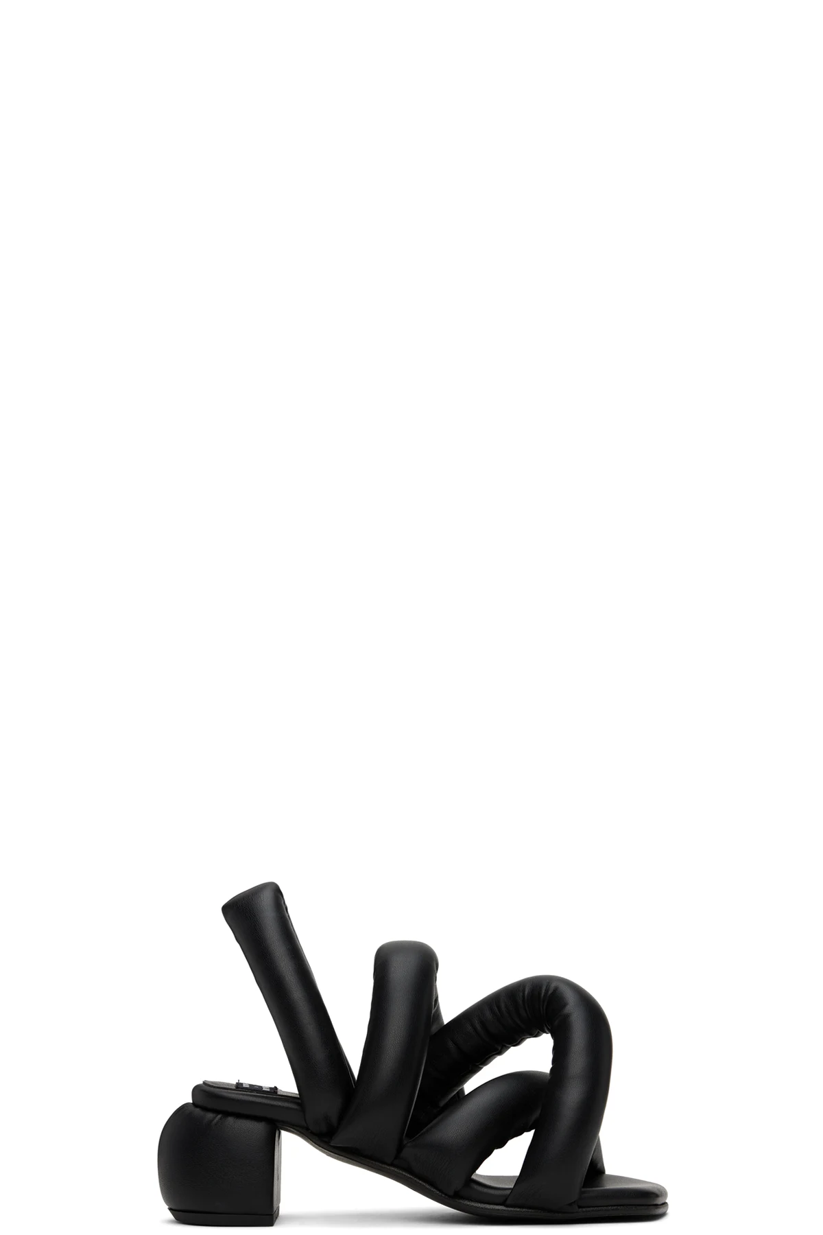 Black Henrik Vibskov Edition Sausage Heeled Sandals